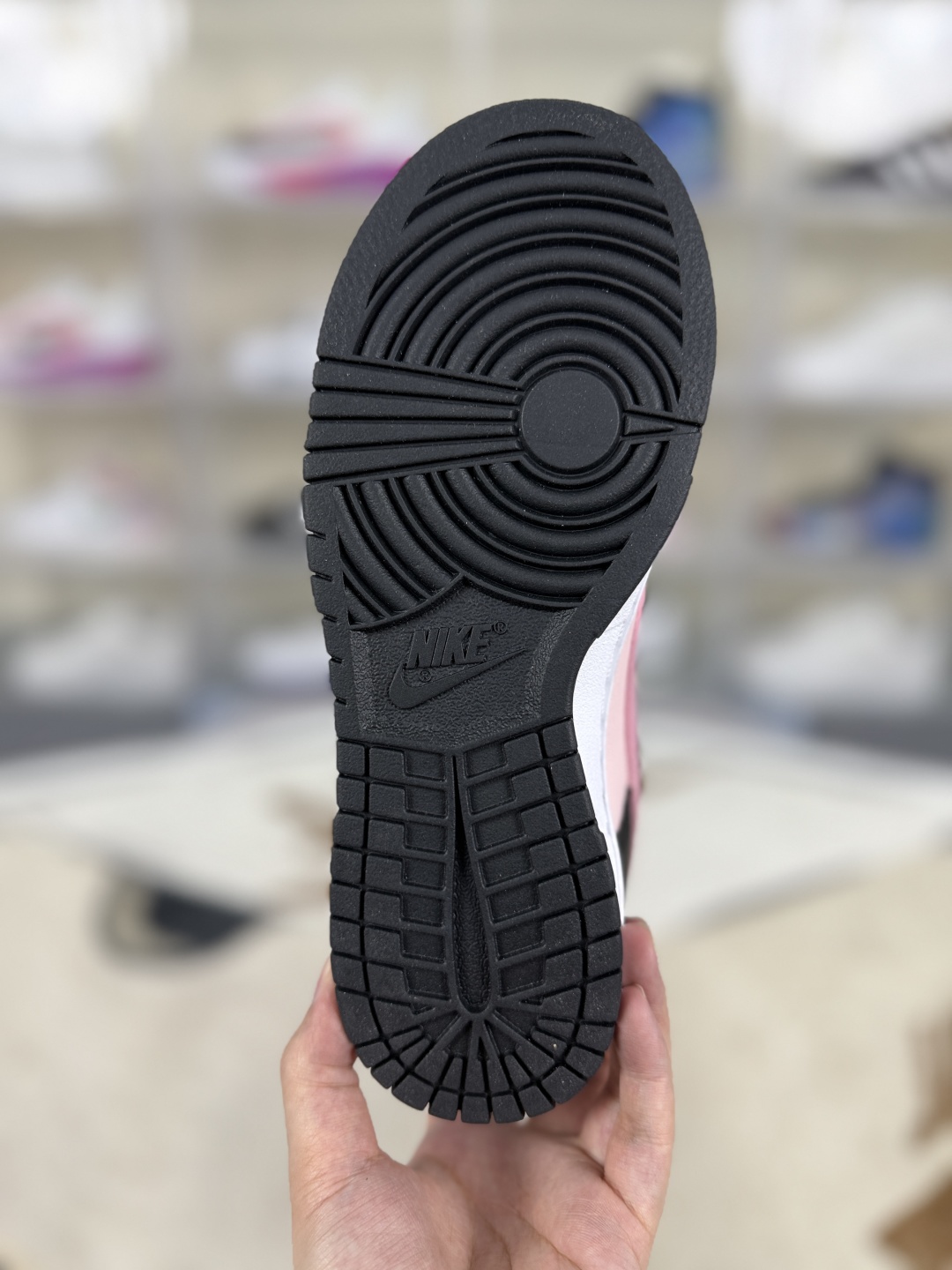 Nike Dunk Low GS Black Pink Letter Deconstructed Sneakers - Trendy & Comfortable 6 cmp i1747350155584 912 0 4