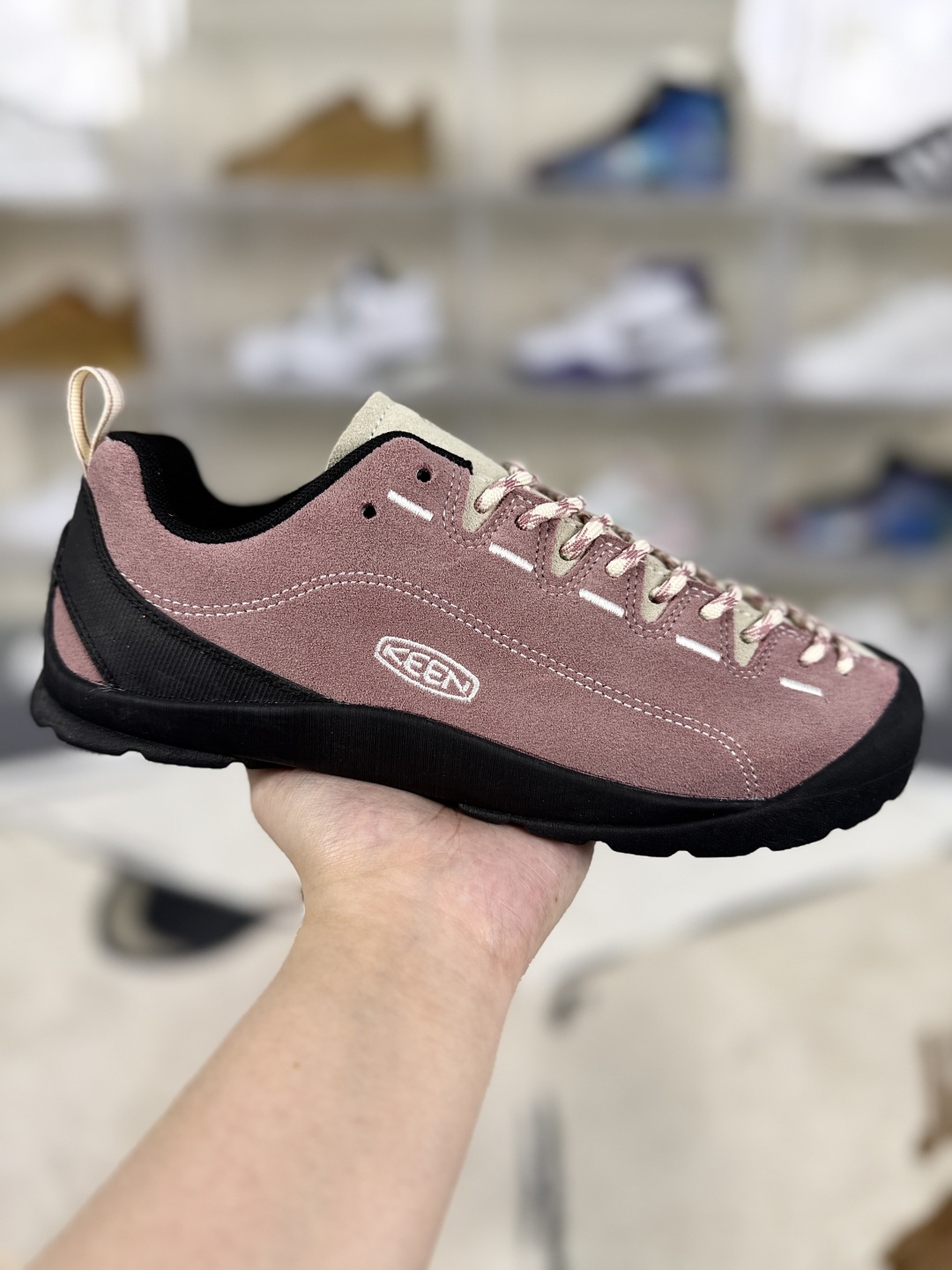KEEN Jasper Suede Leather Hiking Shoes, Low-Top Outdoor Trail Sneakers 1 cmp i1747506853534 1936 0 0