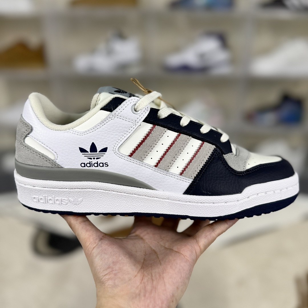 Adidas Originals Forum CL White Grey Blue Low-Top Sneakers for Men & Women 7 cmp i1747600734518 8527 0 5