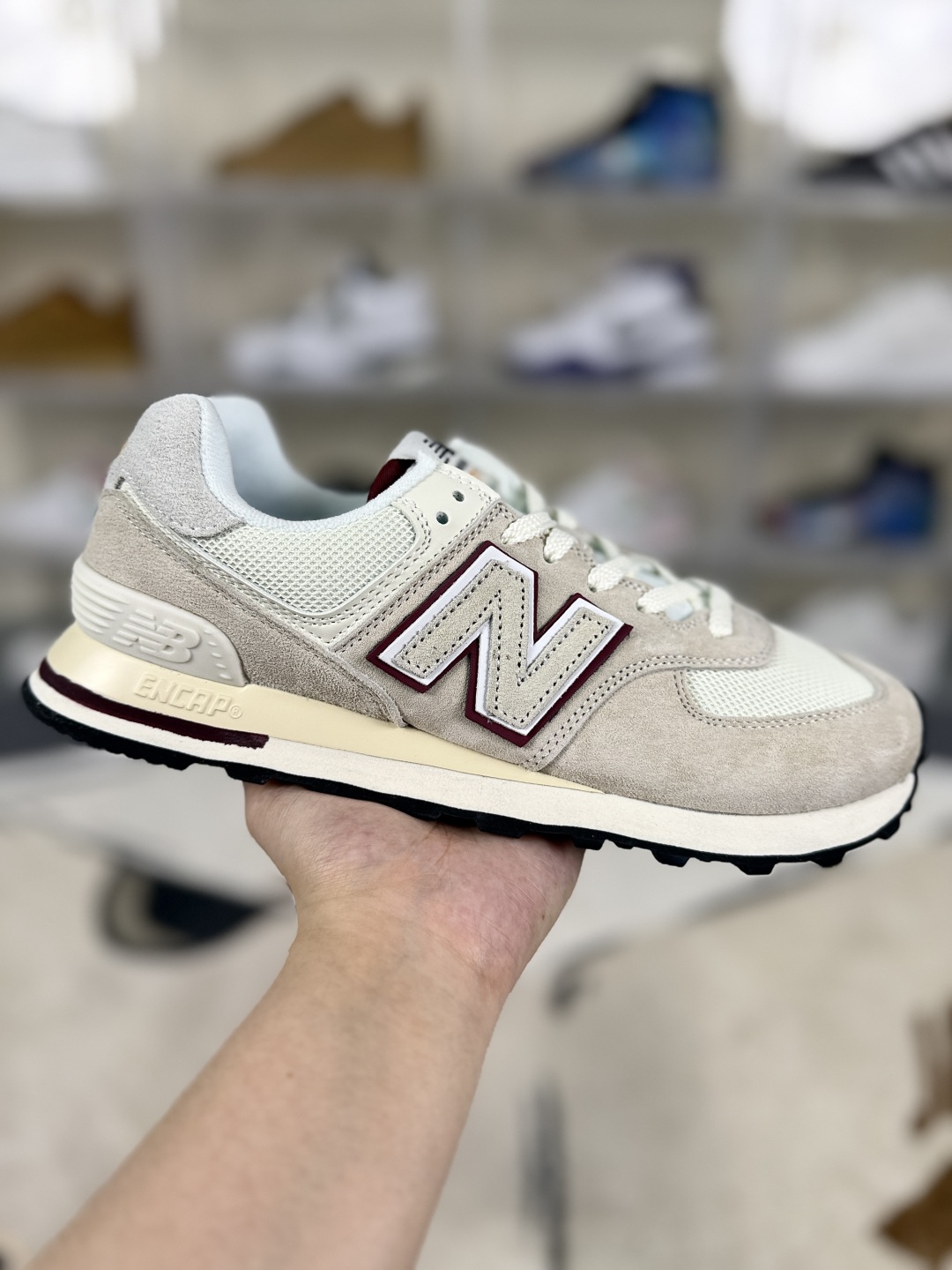 New Balance 574 Retro Running Shoes - Cushioned, Non-Slip, All-Day Comfort 2 cmp i1747600799865 5303 0 0