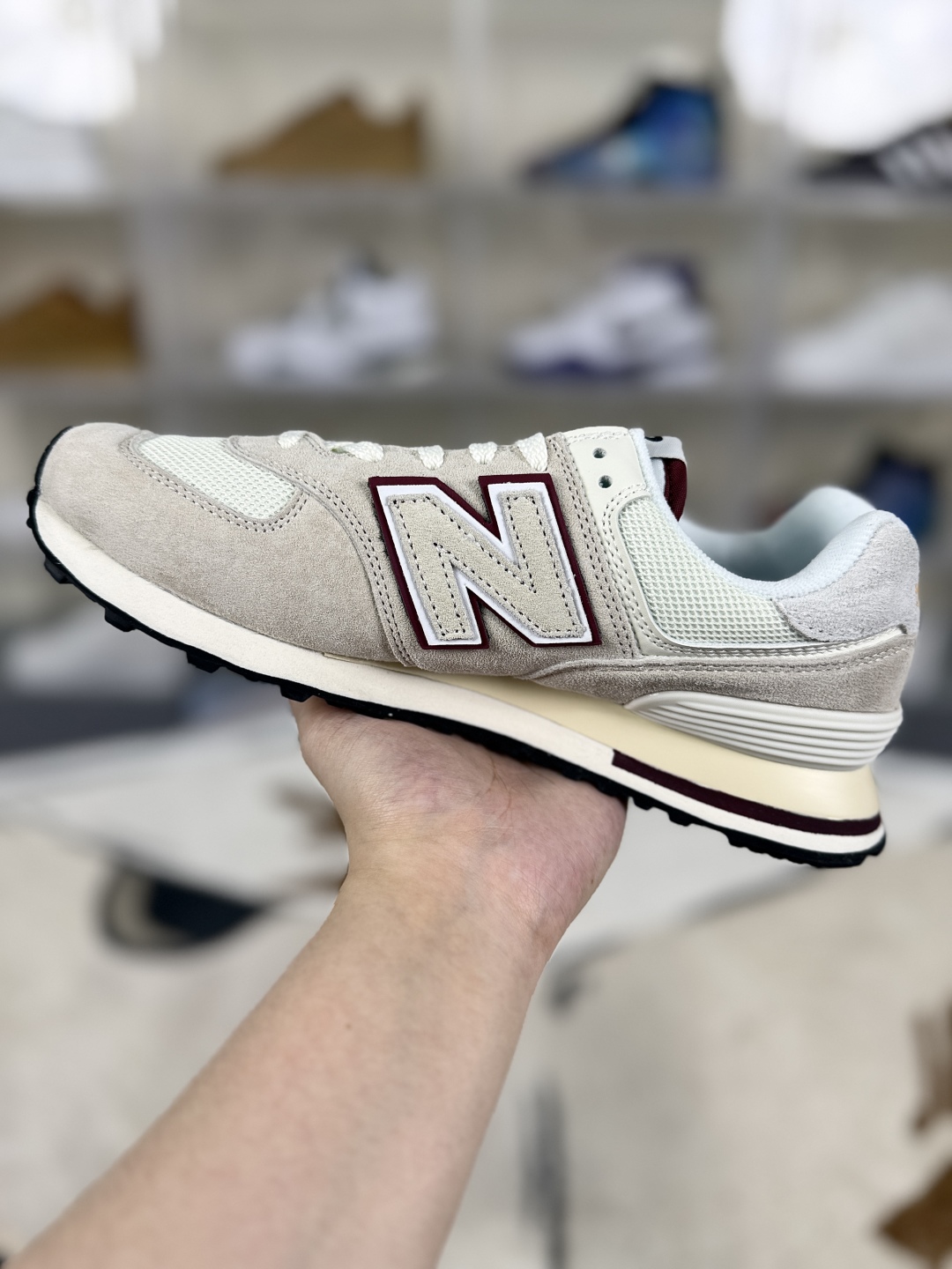 New Balance 574 Retro Running Shoes - Cushioned, Non-Slip, All-Day Comfort 3 cmp i1747600799890 9265 0 1