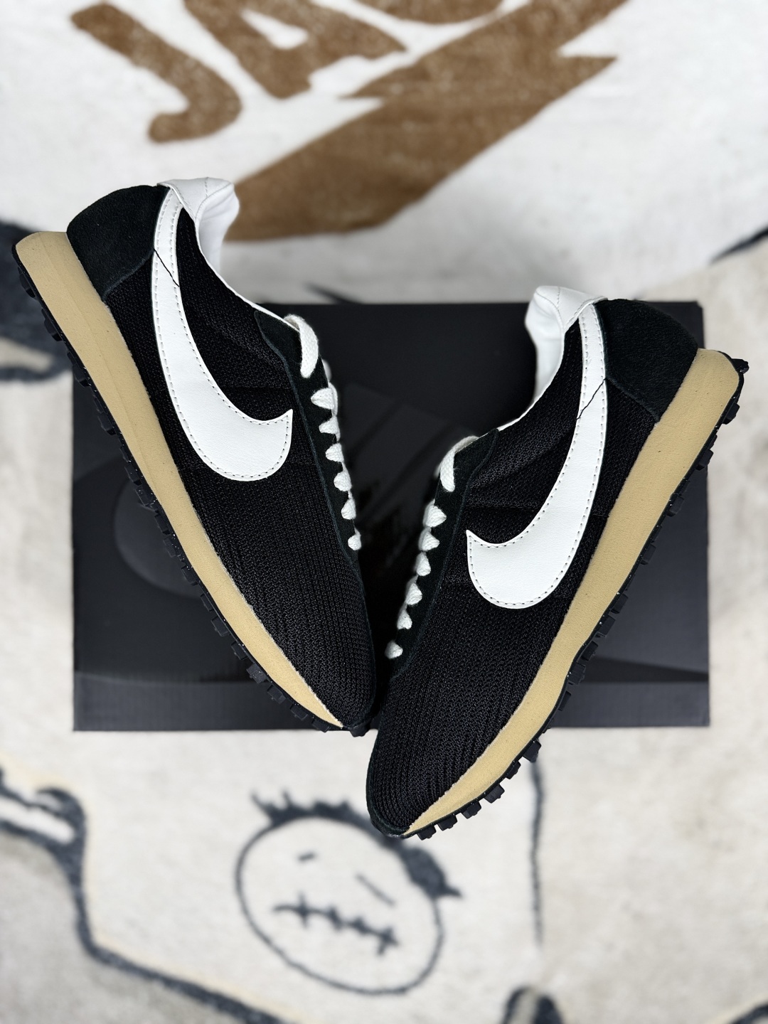 Nike Roshe Run LD-1000 Black White Casual Shoes - Comfortable & Stylish 5 cmp i1747600894589 6559 0 6