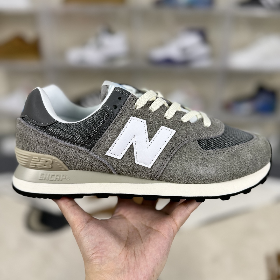 New Balance 574 Grey White: Retro, Cushioned, and Slip-Resistant Unisex Sneakers 8 cmp i1747689183177 5513 0 5