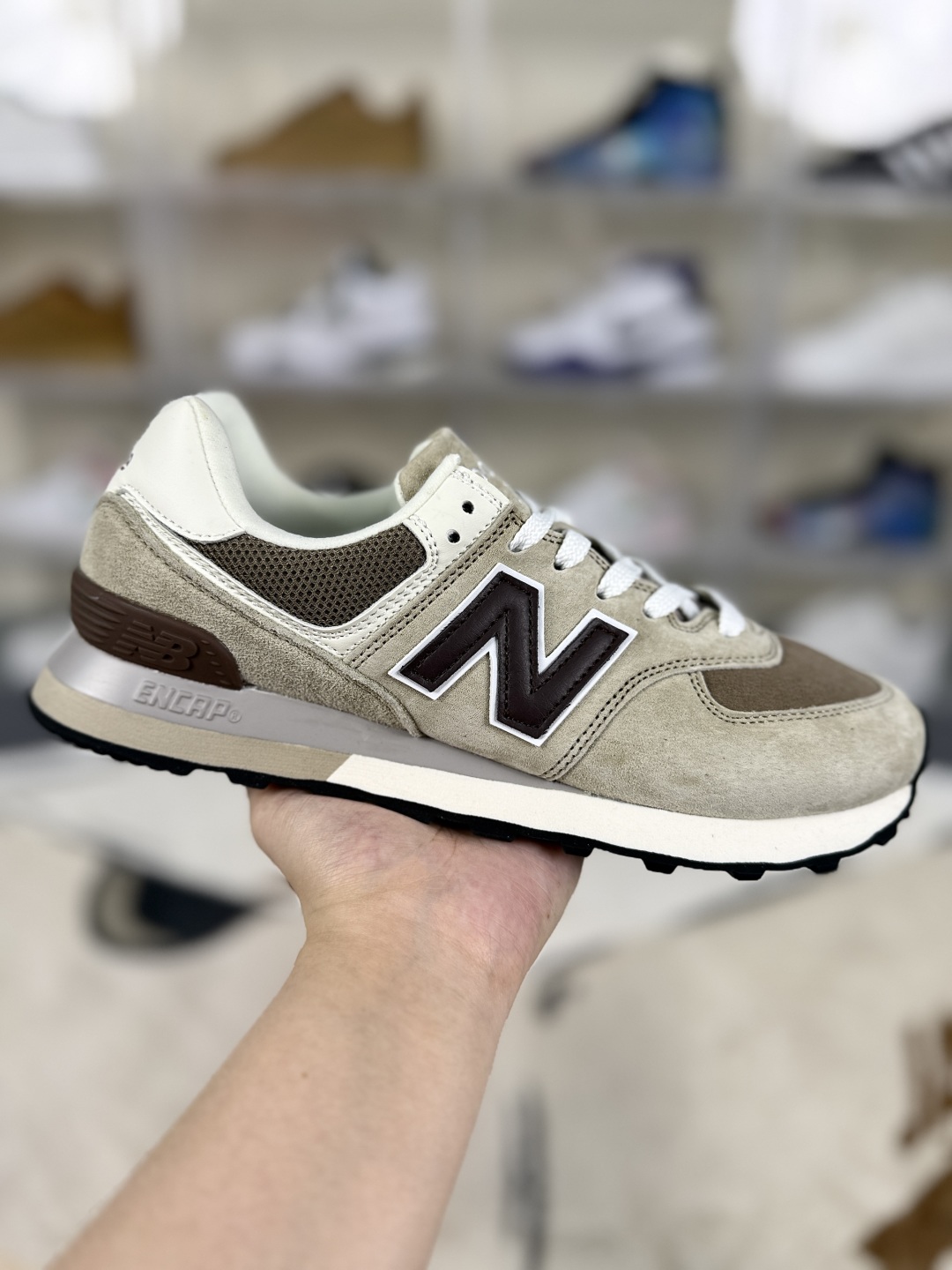 New Balance 574 Classic Sneakers - Retro Style, Everyday Comfort, Brown 1 cmp i1747689224470 1359 0 0