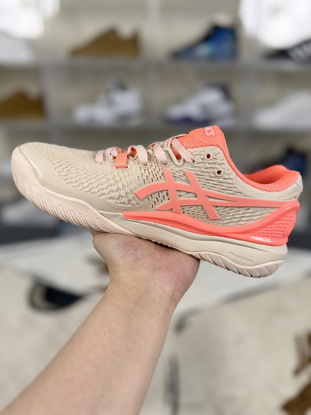 Asics Gel-Resolution 9 Women's Tennis Shoe - Pink, Comfortable and Durable 2 cmp i1747689424914 7184 0 1