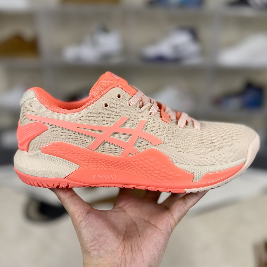 Asics Gel-Resolution 9 Women's Tennis Shoe - Pink, Comfortable and Durable 7 cmp i1747689424916 7506 0 5