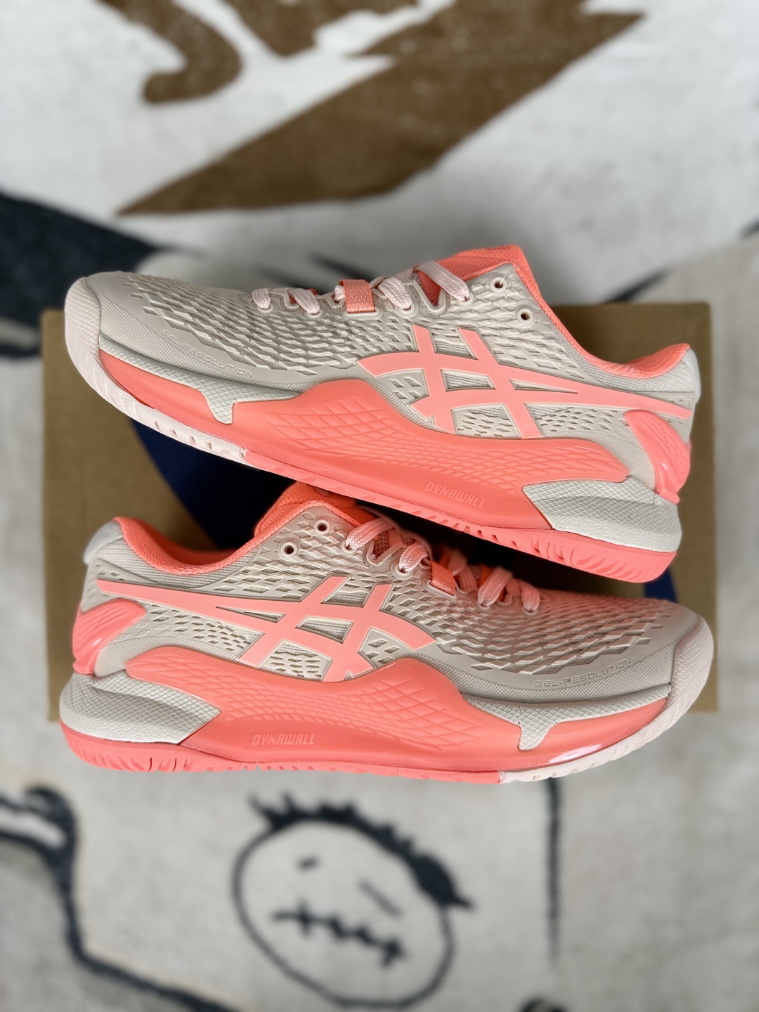 Asics Gel-Resolution 9 Women's Tennis Shoe - Pink, Comfortable and Durable 8 cmp i1747689435825 7430 0 7