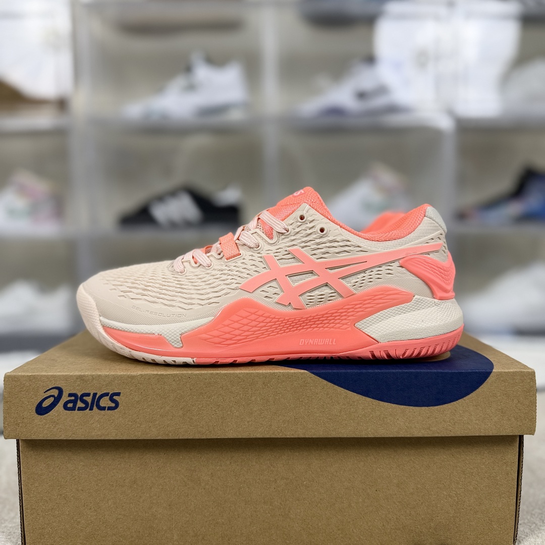 Asics Gel-Resolution 9 Women's Tennis Shoe - Pink, Comfortable and Durable 9 cmp i1747689437058 584 0 8
