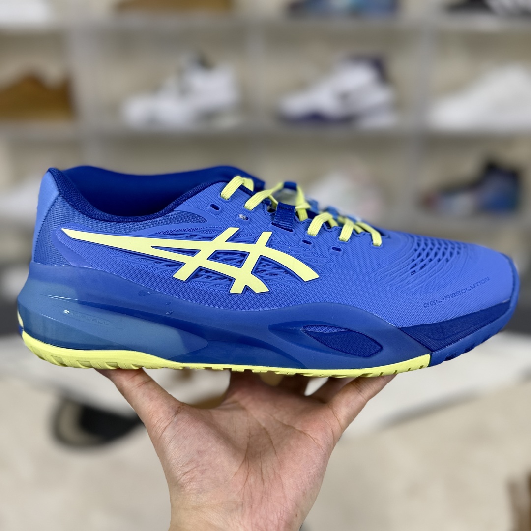 Asics GEL-RESOLUTION X Blue/Yellow: Comfort, Slip-Resistant, and Durable Tennis Shoes 7 cmp i1747775394949 8071 0 5
