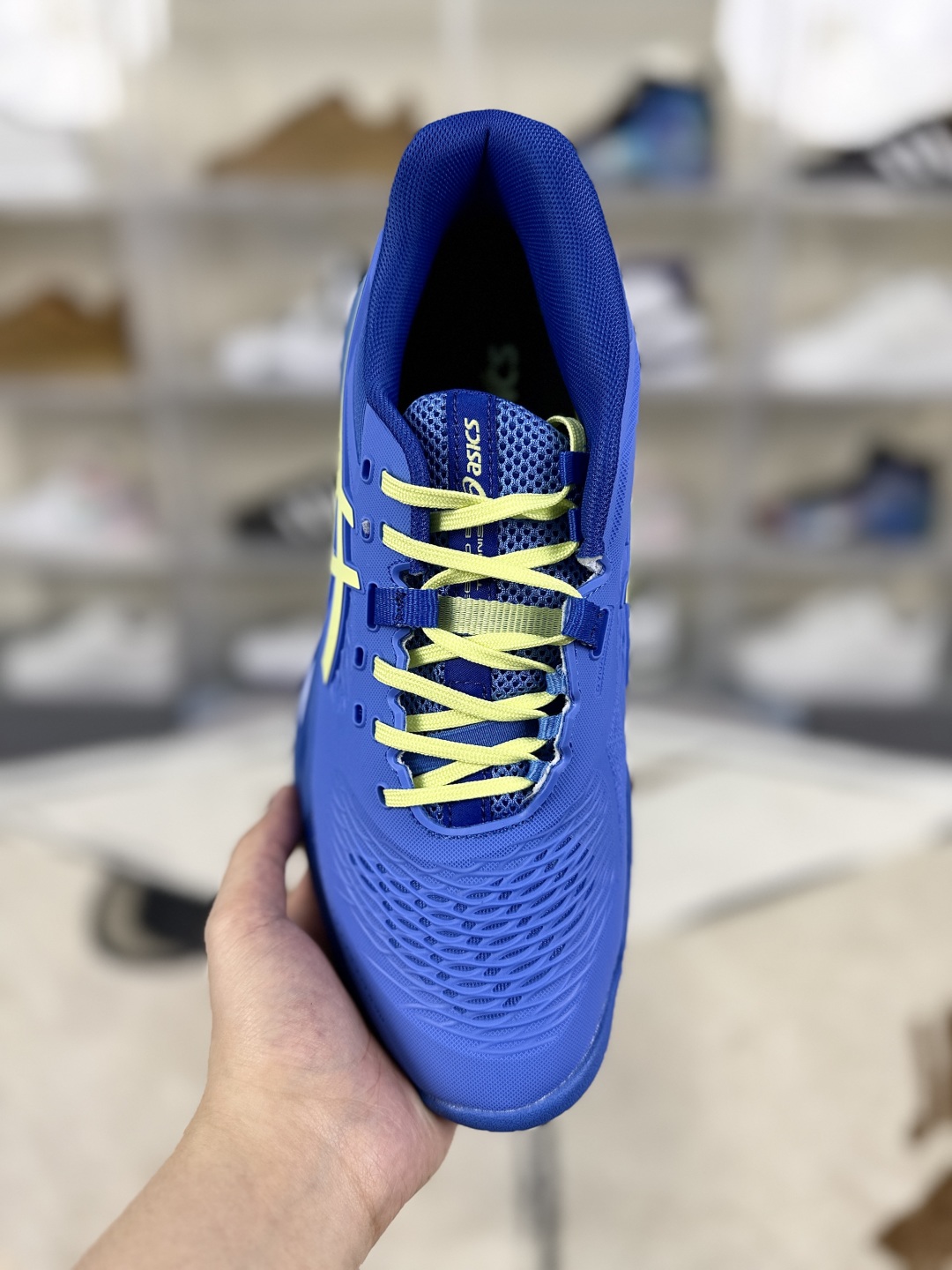 Asics GEL-RESOLUTION X Blue/Yellow: Comfort, Slip-Resistant, and Durable Tennis Shoes 4 cmp i1747775394957 7862 0 3