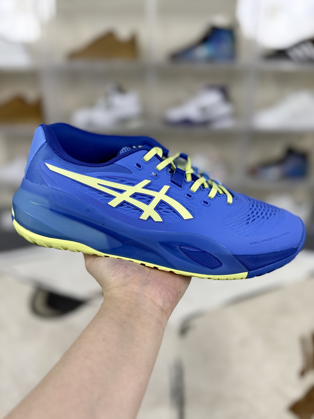 Asics GEL-RESOLUTION X Blue/Yellow: Comfort, Slip-Resistant, and Durable Tennis Shoes 1 cmp i1747775396515 877 0 0
