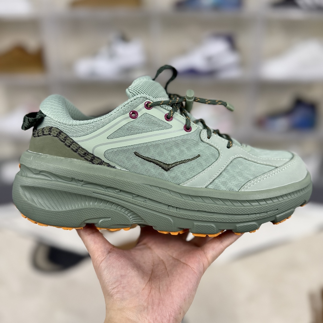 Hoka One One Bondi B3 LS Green Running Shoes Unisex Low-Top Sneakers 7 cmp i1747775534342 5246 0 5