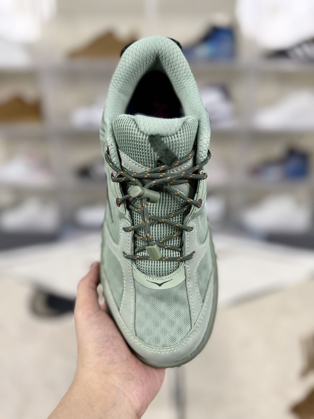 Hoka One One Bondi B3 LS Green Running Shoes Unisex Low-Top Sneakers 4 cmp i1747775534347 9053 0 3