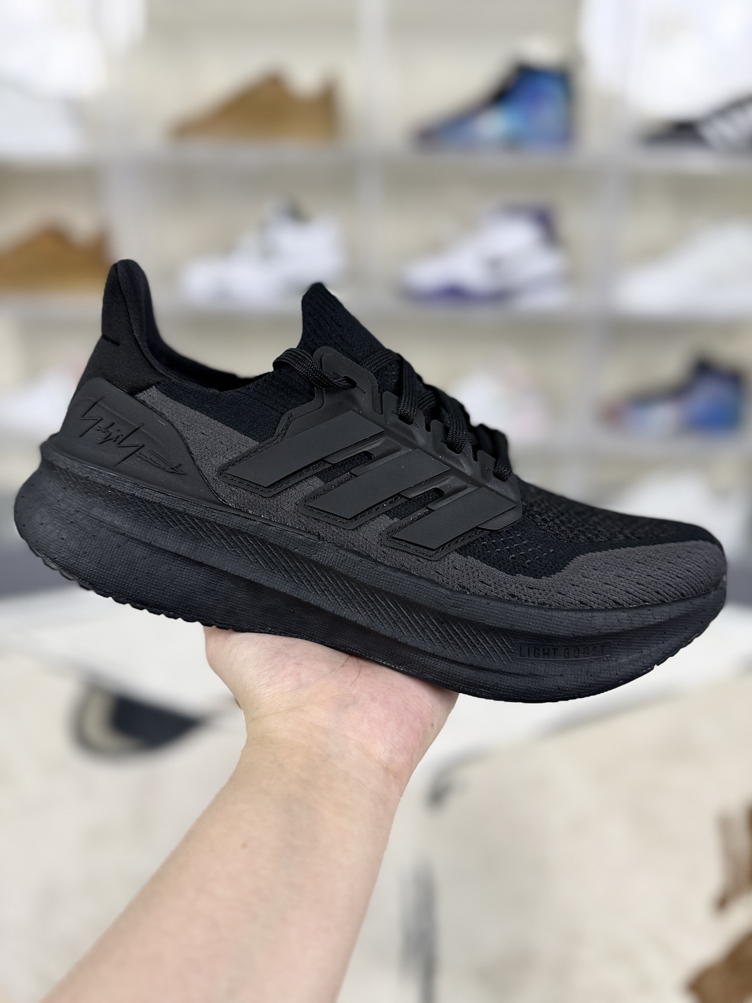 Y-3 x Adidas Ultraboost 5.0 Black Running Shoes - Men's Low Top Sneakers 2 cmp i1747861456171 6874 0 0
