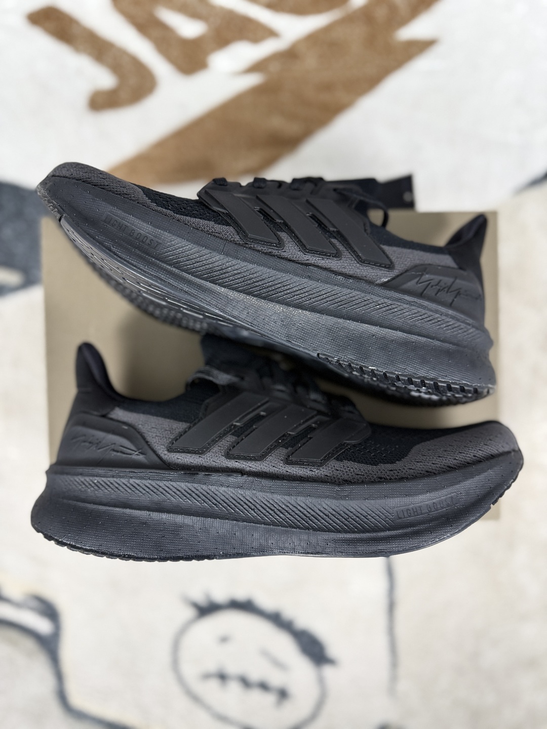 Y-3 x Adidas Ultraboost 5.0 Black Running Shoes - Men's Low Top Sneakers 9 cmp i1747861456172 5409 0 7
