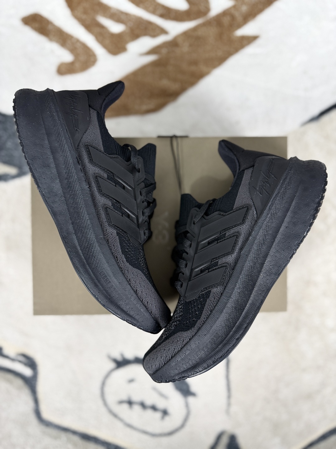 Y-3 x Adidas Ultraboost 5.0 Black Running Shoes - Men's Low Top Sneakers 6 cmp i1747861462004 7121 0 6