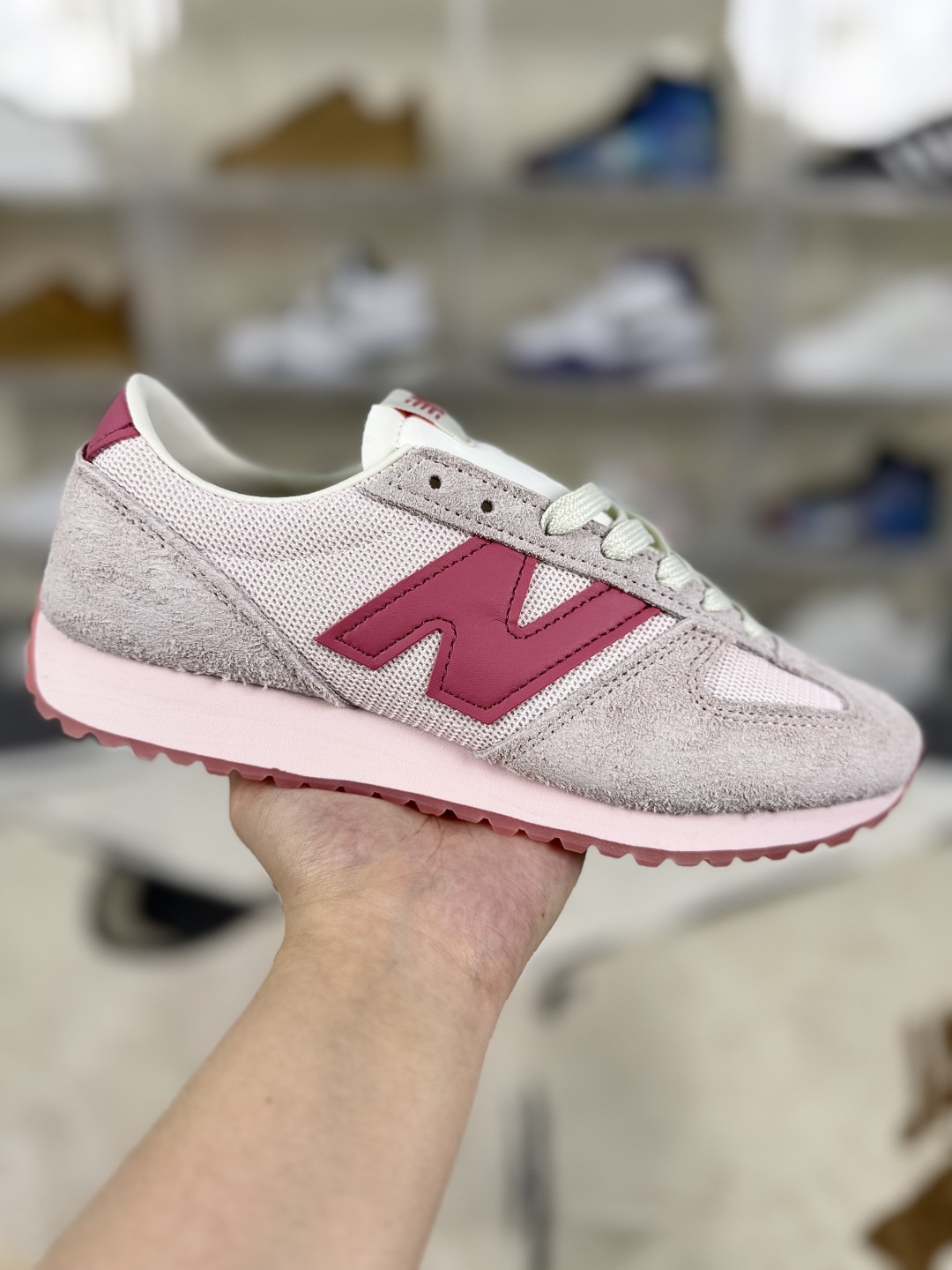New Balance 471 Pink Low-Top Lifestyle Sneakers - Comfort & Style 1 cmp i1747952231232 9852 0 0