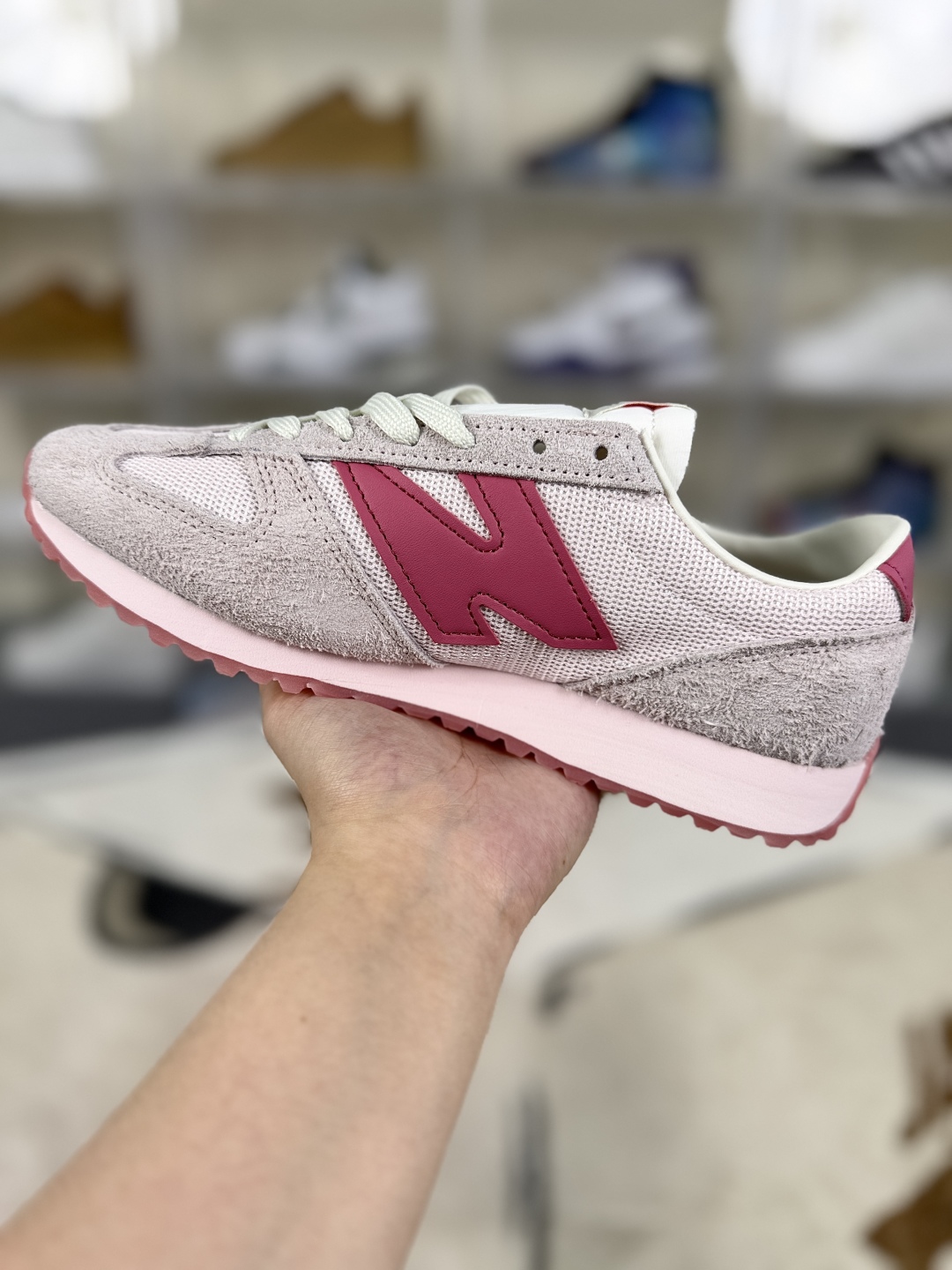 New Balance 471 Pink Low-Top Lifestyle Sneakers - Comfort & Style 2 cmp i1747952233119 2968 0 1