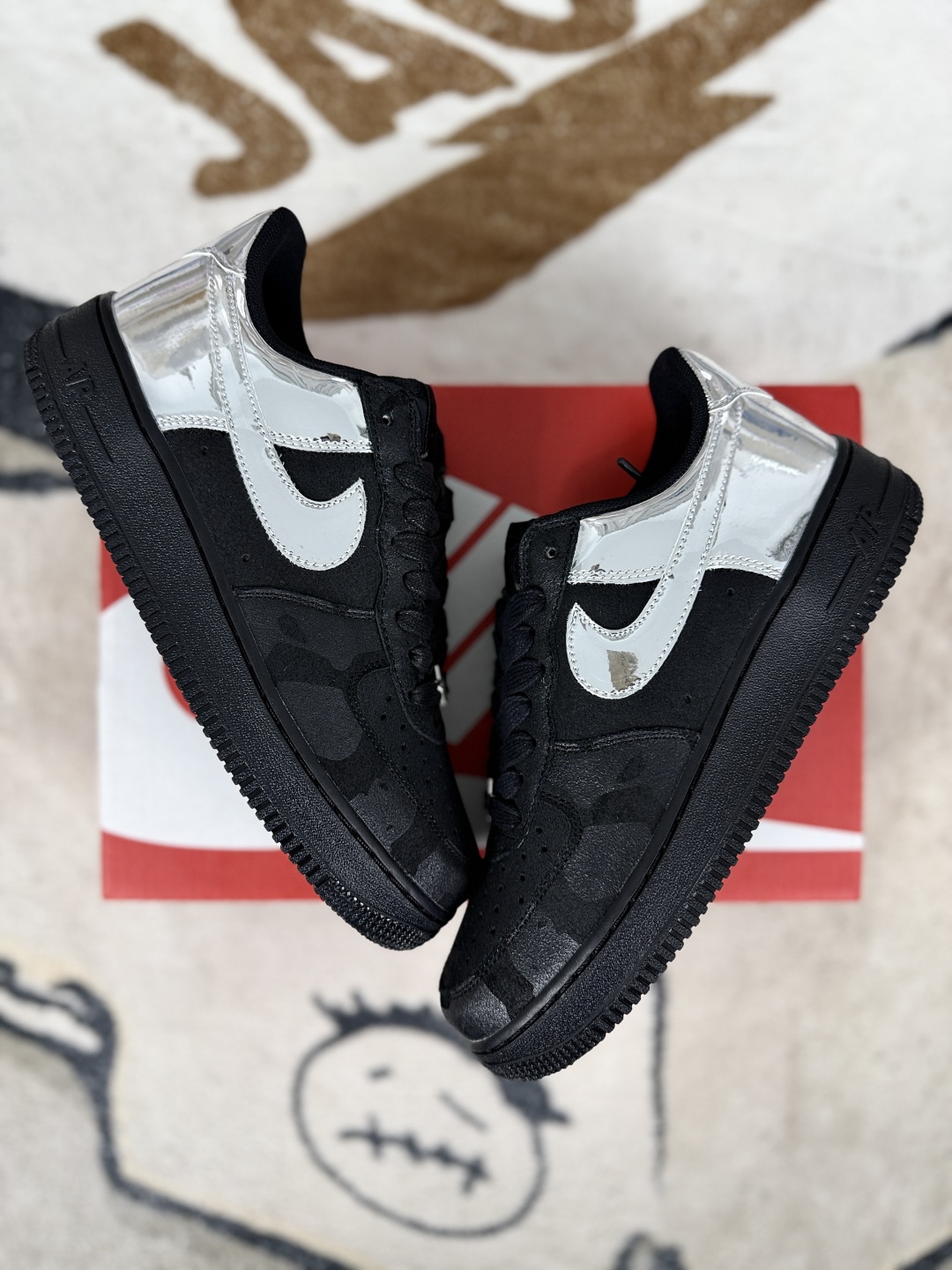 Nike Air Force 1 Low Black Silver Mirror - Comfortable, Durable, Stylish 6 cmp i1747952287564 6248 0 6