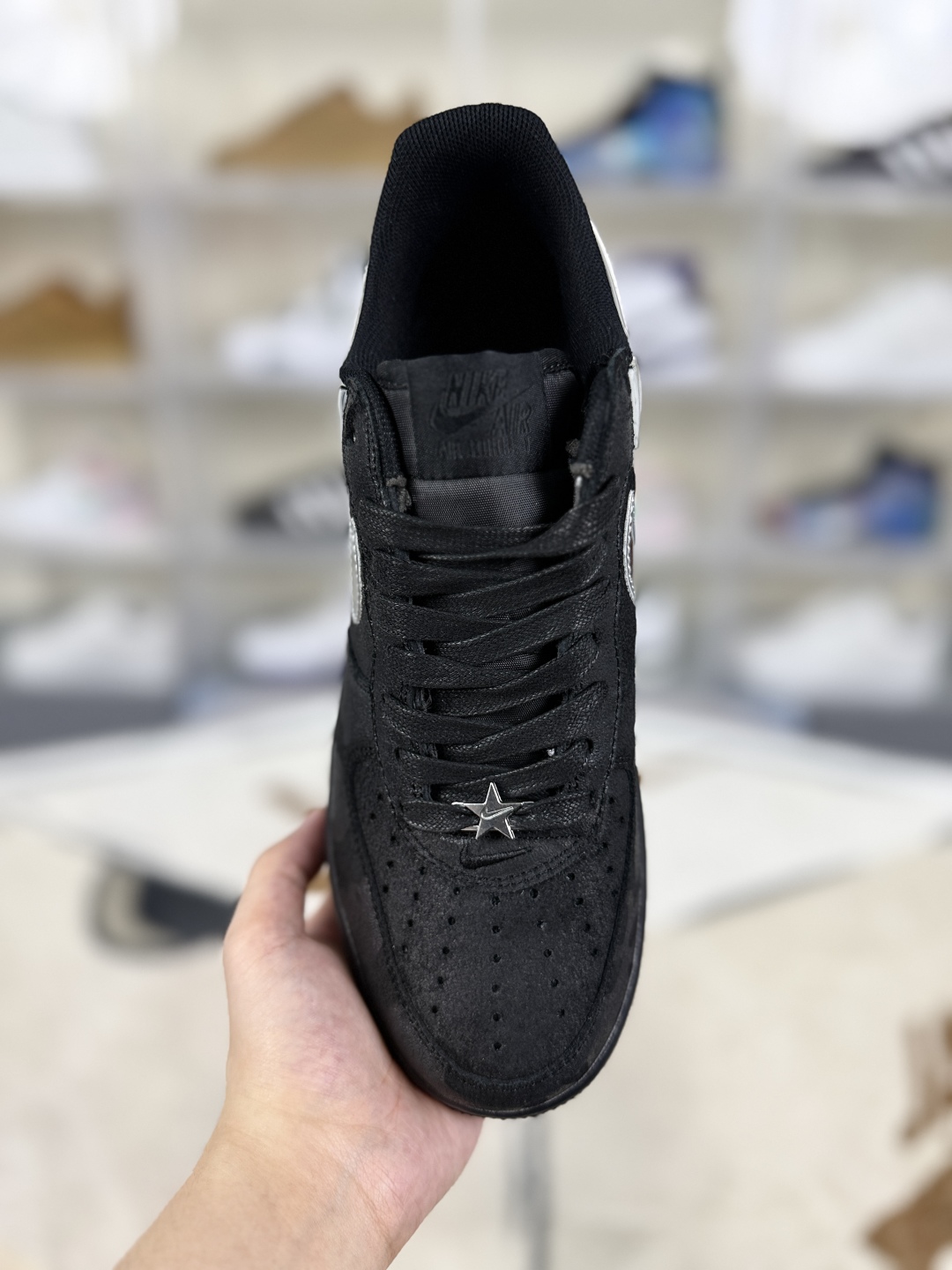Nike Air Force 1 Low Black Silver Mirror - Comfortable, Durable, Stylish 5 cmp i1747952295190 7414 0 3