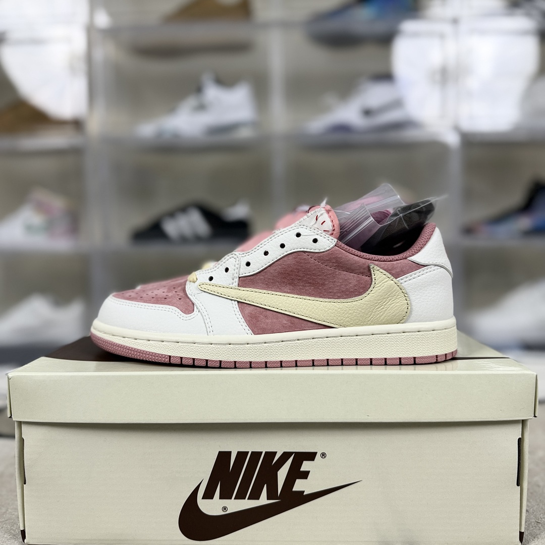 Travis Scott x Air Jordan 1 Low Pink,Retro Basketball Shoes Unisex DM7866-600 9 cmp i1747952345367 5520 0 8