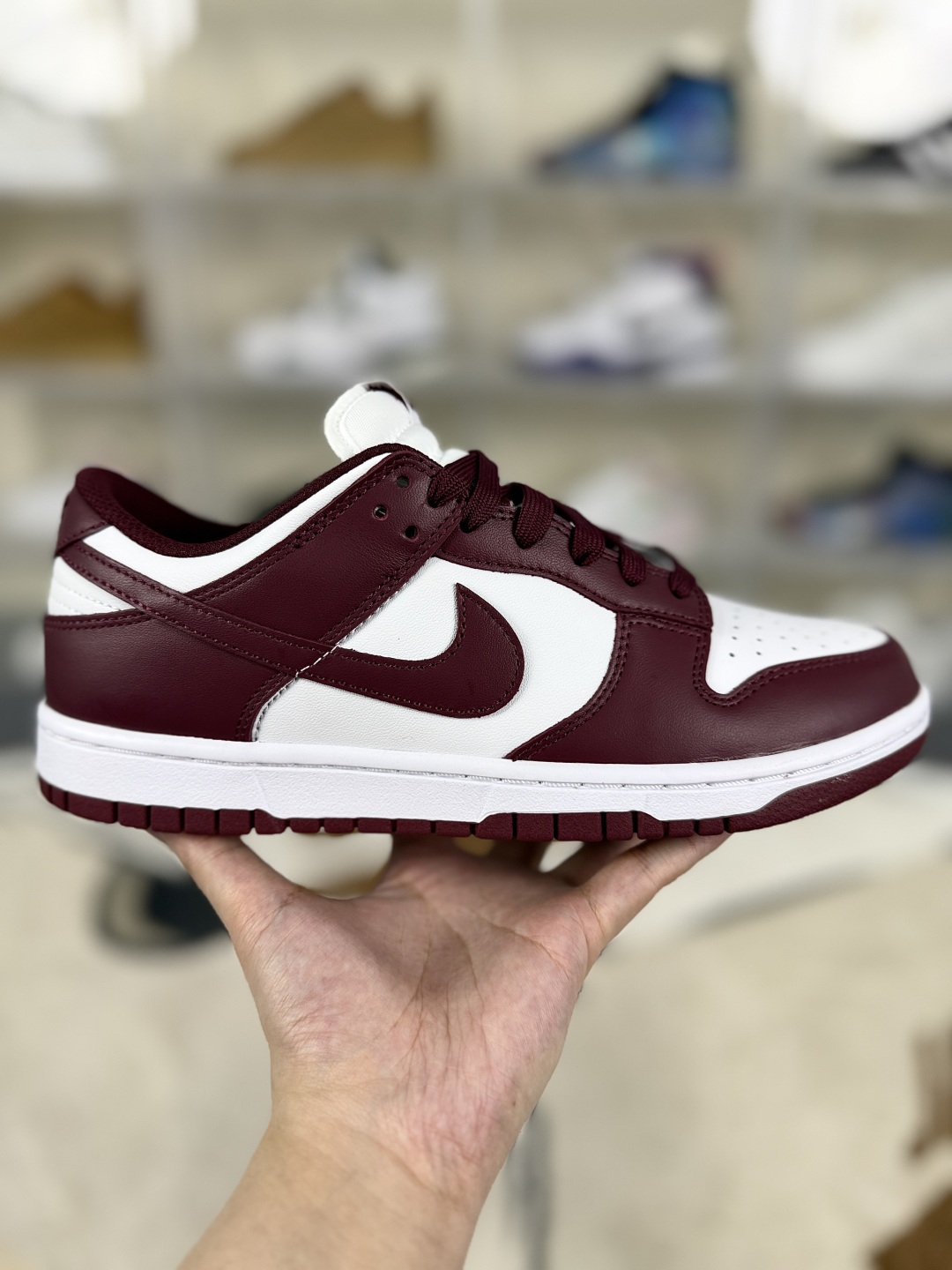 Nike Dunk Low Retro White Burgundy Crush (Wine Red) Casual Shoes DD1503-108 8 cmp i1748036771426 6668 0 5