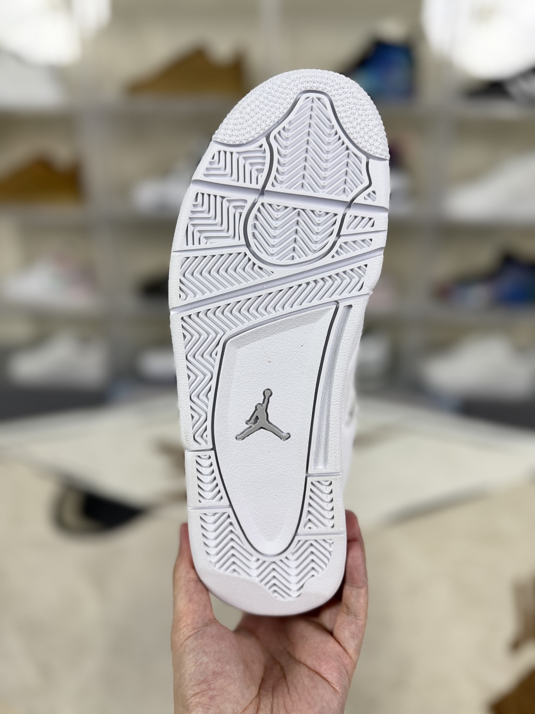 Air Jordan 4 Retro 'Pure Money' Silver Buckle Mid-Top Basketball Shoes 7 cmp i1748036794838 8227 0 4