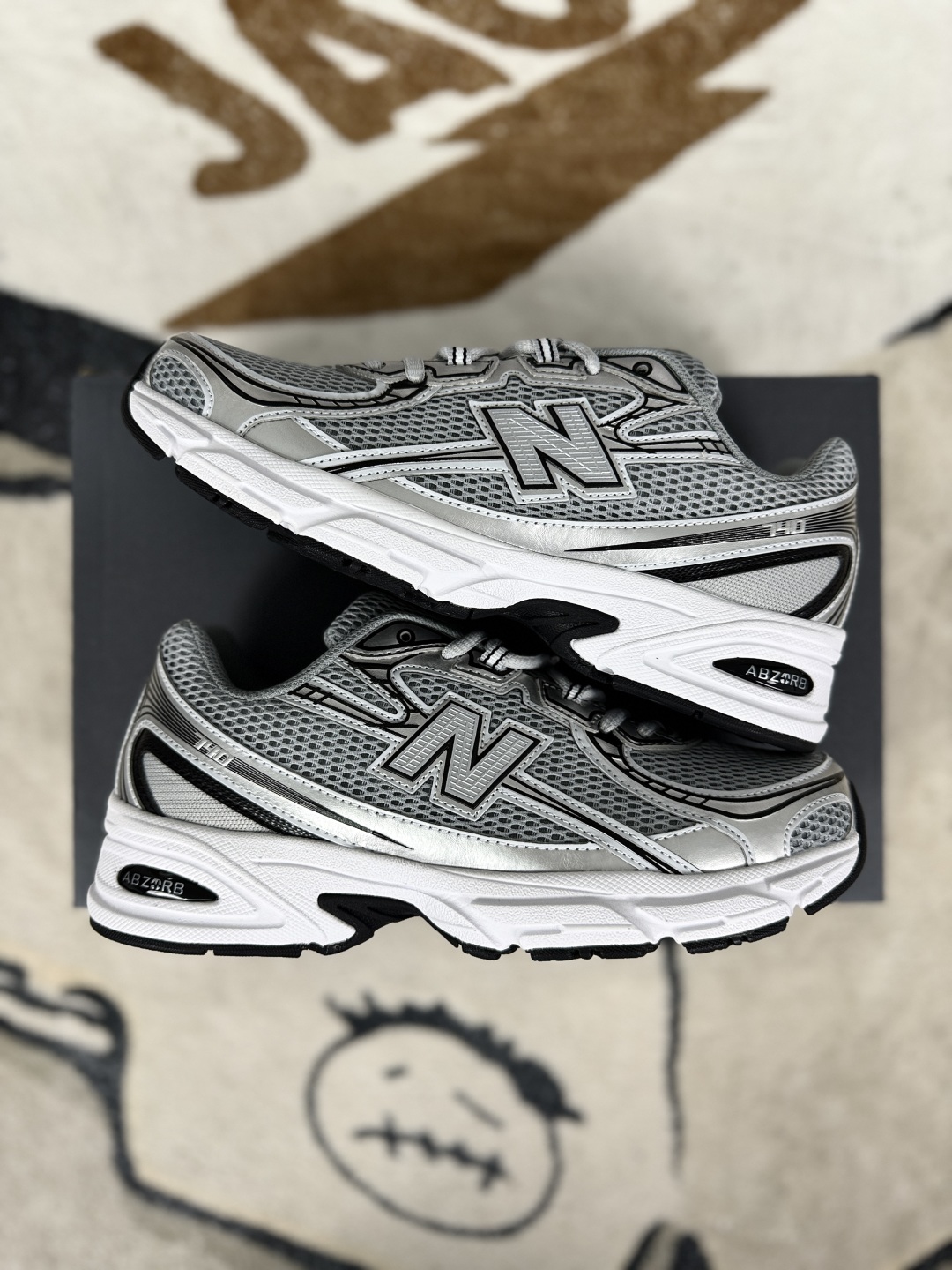 New Balance 740 Gray Silver Running Shoes - Comfortable and Durable 8 cmp i1748036866809 9186 0 7