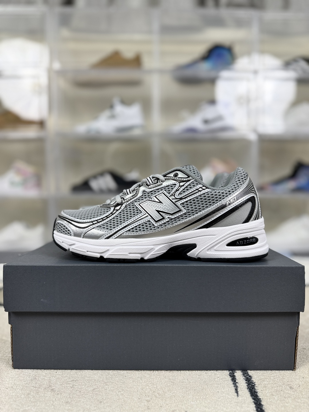 New Balance 740 Gray Silver Running Shoes - Comfortable and Durable 9 cmp i1748036866814 2794 0 8