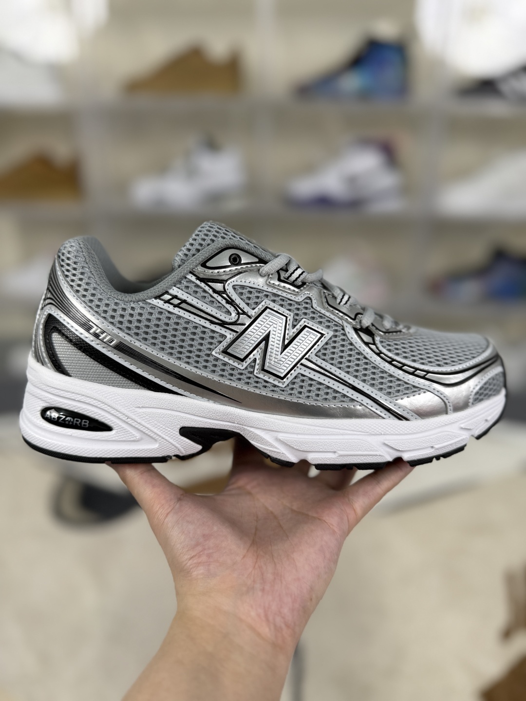 New Balance 740 Gray Silver Running Shoes - Comfortable and Durable 7 cmp i1748036870668 8331 0 5