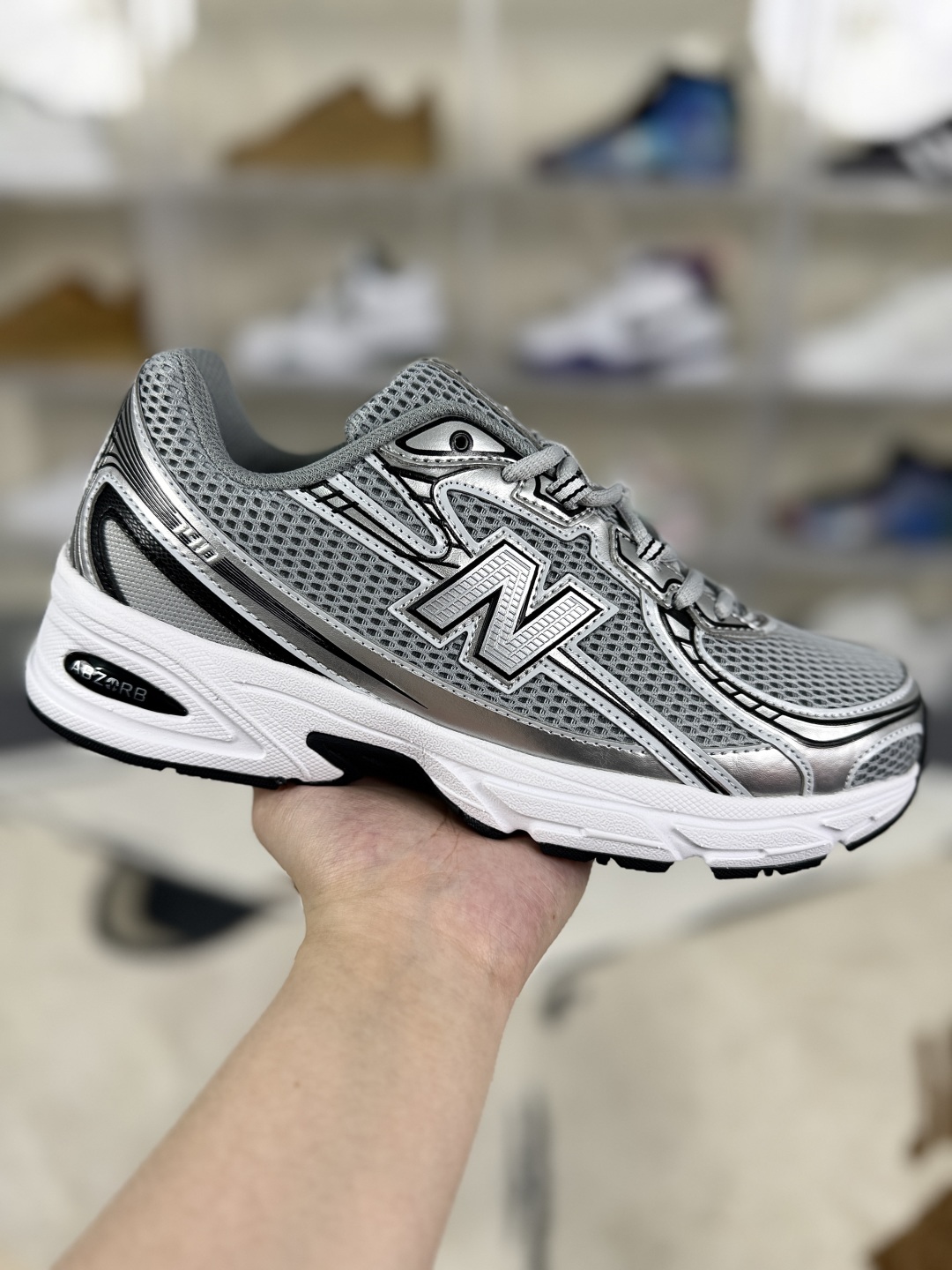 New Balance 740 Gray Silver Running Shoes - Comfortable and Durable 1 cmp i1748036870684 6518 0 0