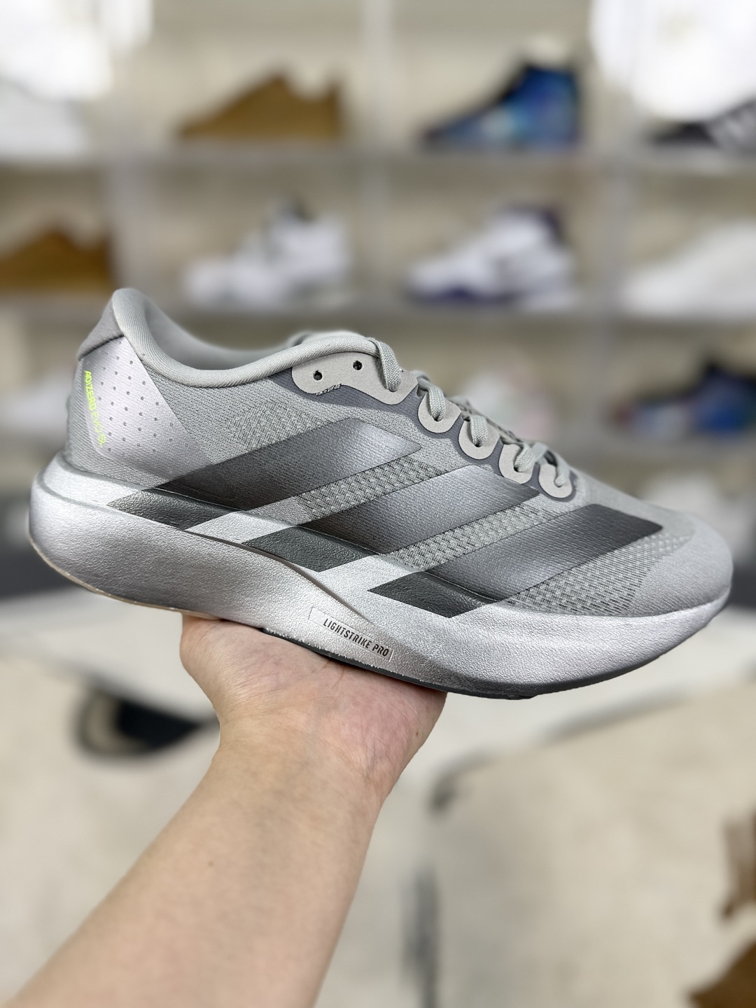 Adidas Adizero Evo SL Running Shoes - Silver Lightweight, Cushioned, and Durable 2 cmp i1748209756543 3305 0 0