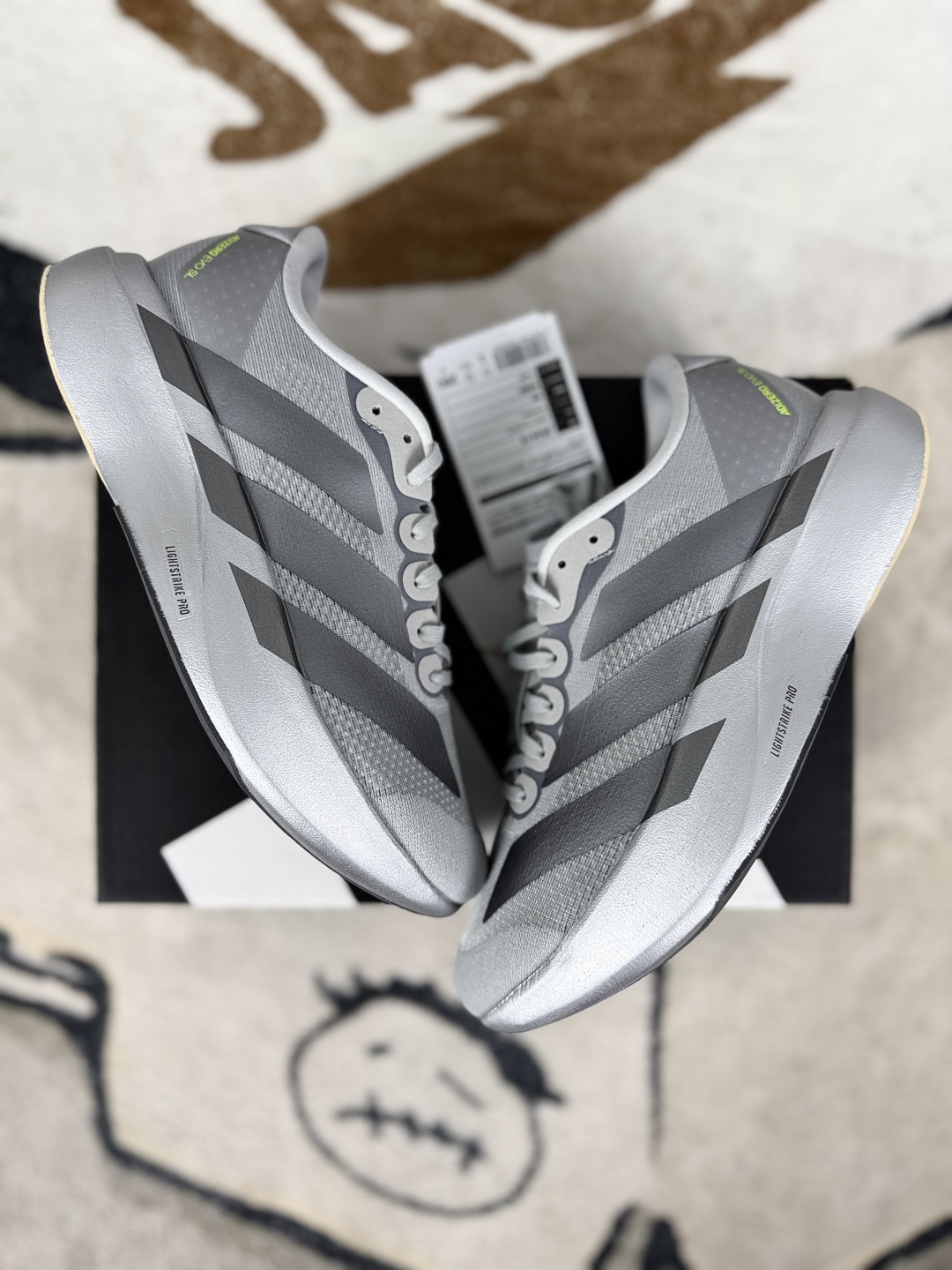 Adidas Adizero Evo SL Running Shoes - Silver Lightweight, Cushioned, and Durable 6 cmp i1748209771997 1749 0 6