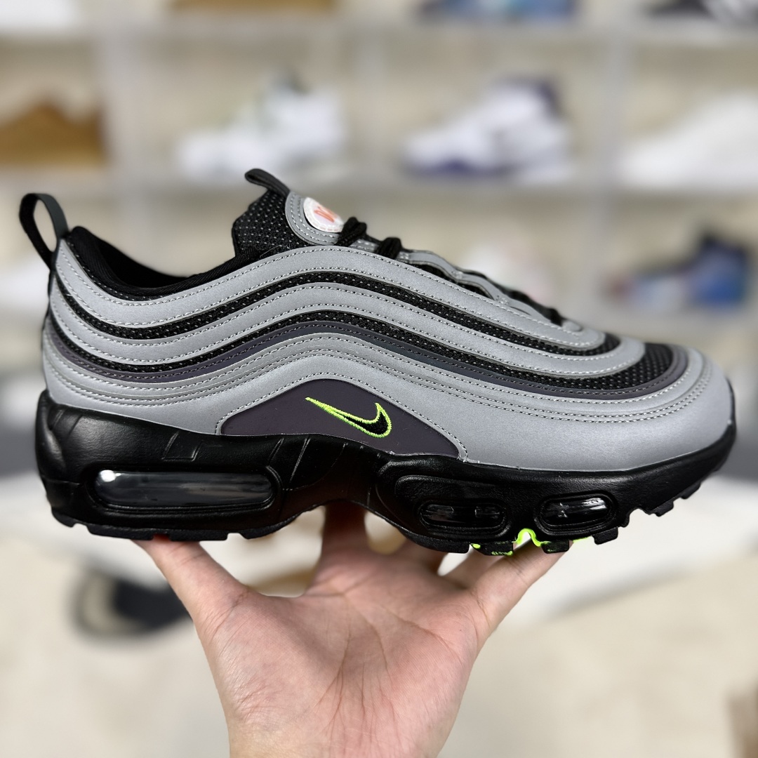 Nike Air Max 97 'Ducks of a Feather Thunder' Running Shoes - Grey/Black 7 cmp i1748295708632 2434 0 5