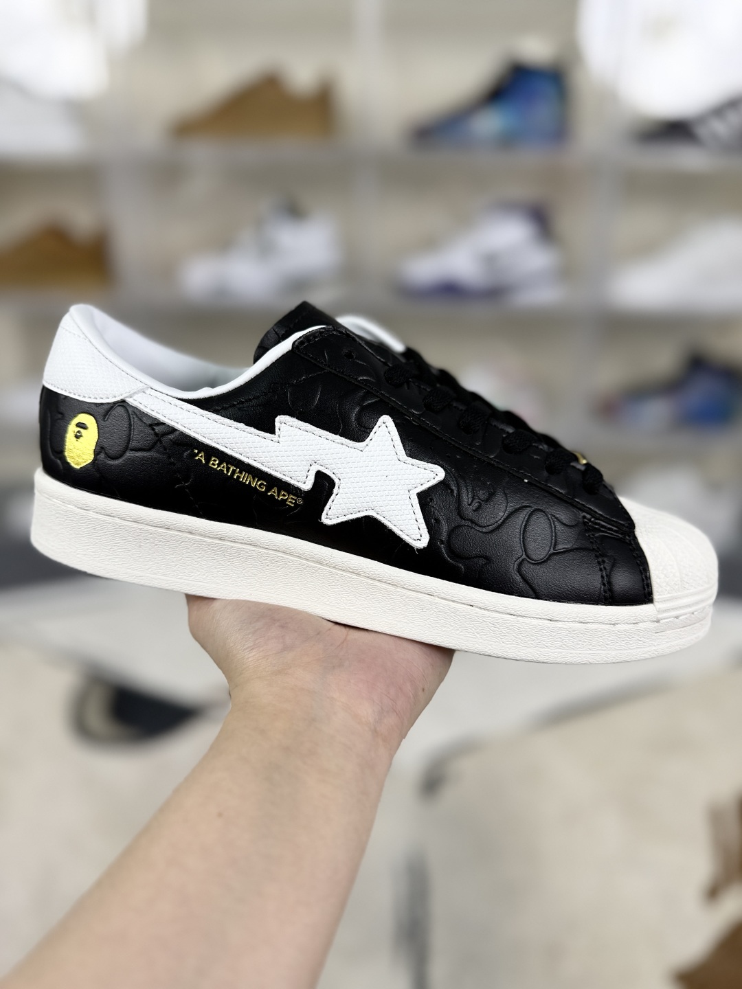 A Bathing Ape x Adidas Originals Superstar Low Top Sneakers - Unisex 2 cmp i1748295745874 2190 0 0