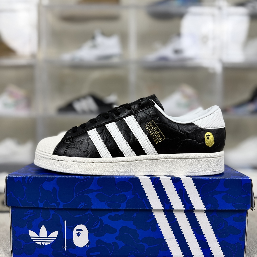A Bathing Ape x Adidas Originals Superstar Low Top Sneakers - Unisex 13 cmp i1748295745874 2606 0 10