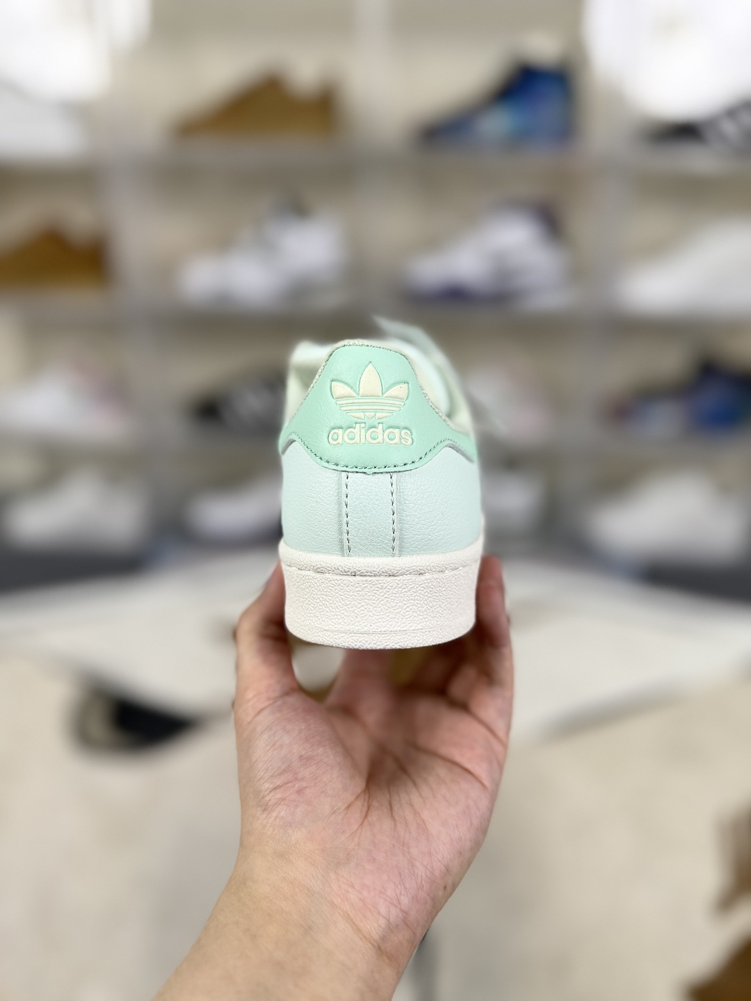 Adidas Originals Superstar 2 Low Top Sneakers - Light Green, Women's 3 cmp i1748295857114 976 0 2