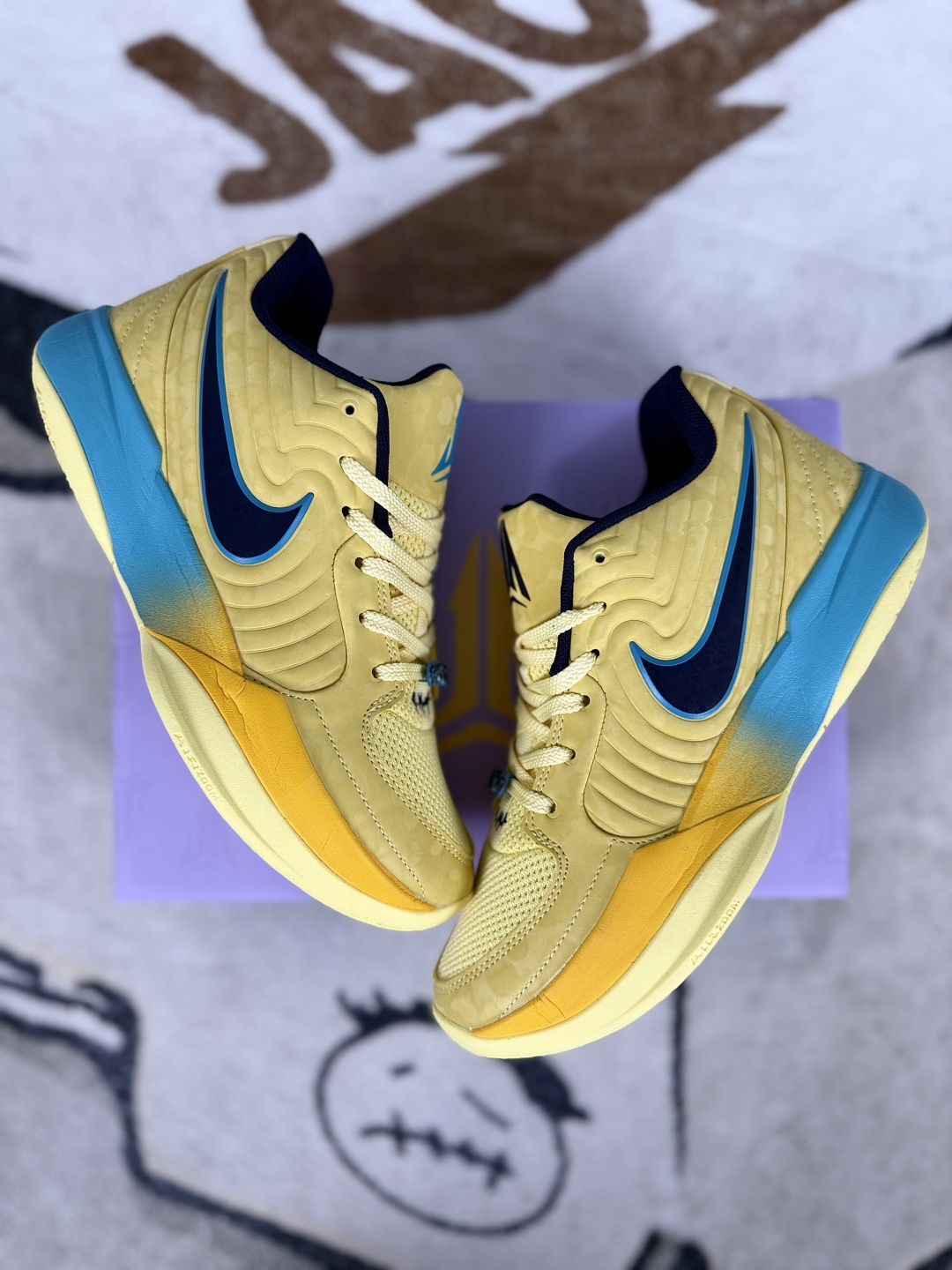 Nike Ja 2 'Morant' Basketball Shoes - Yellow/Blue, Comfortable, Durable & Stylish 6 cmp i1748296002060 6527 0 6