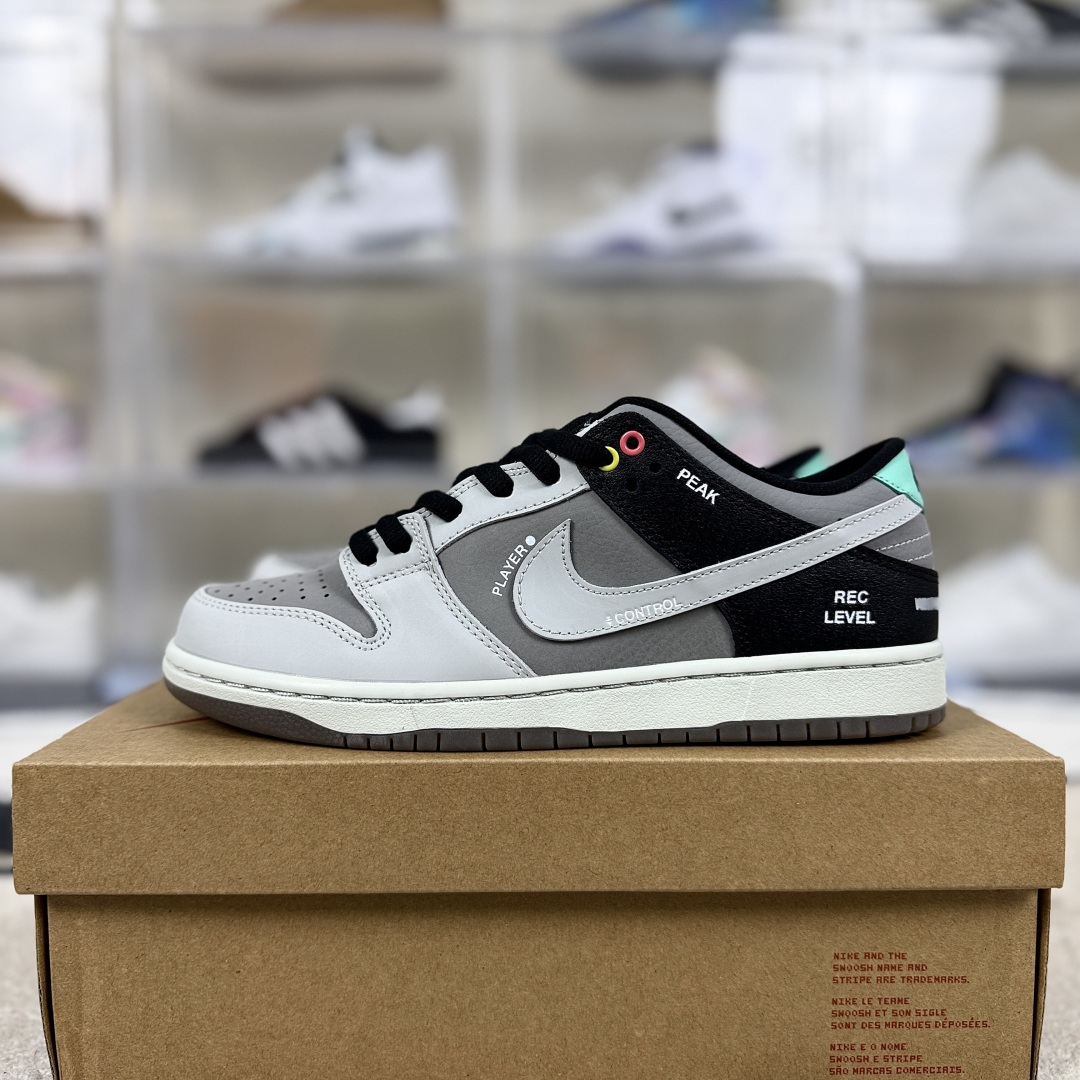 Nike Dunk SB Pro ISO 'Camcorder' Skateboarding Shoes - Black/Grey/White 10 cmp i1748380043583 3443 0 8