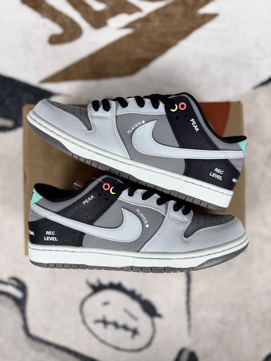 Nike Dunk SB Pro ISO 'Camcorder' Skateboarding Shoes - Black/Grey/White 9 cmp i1748380043587 3183 0 7