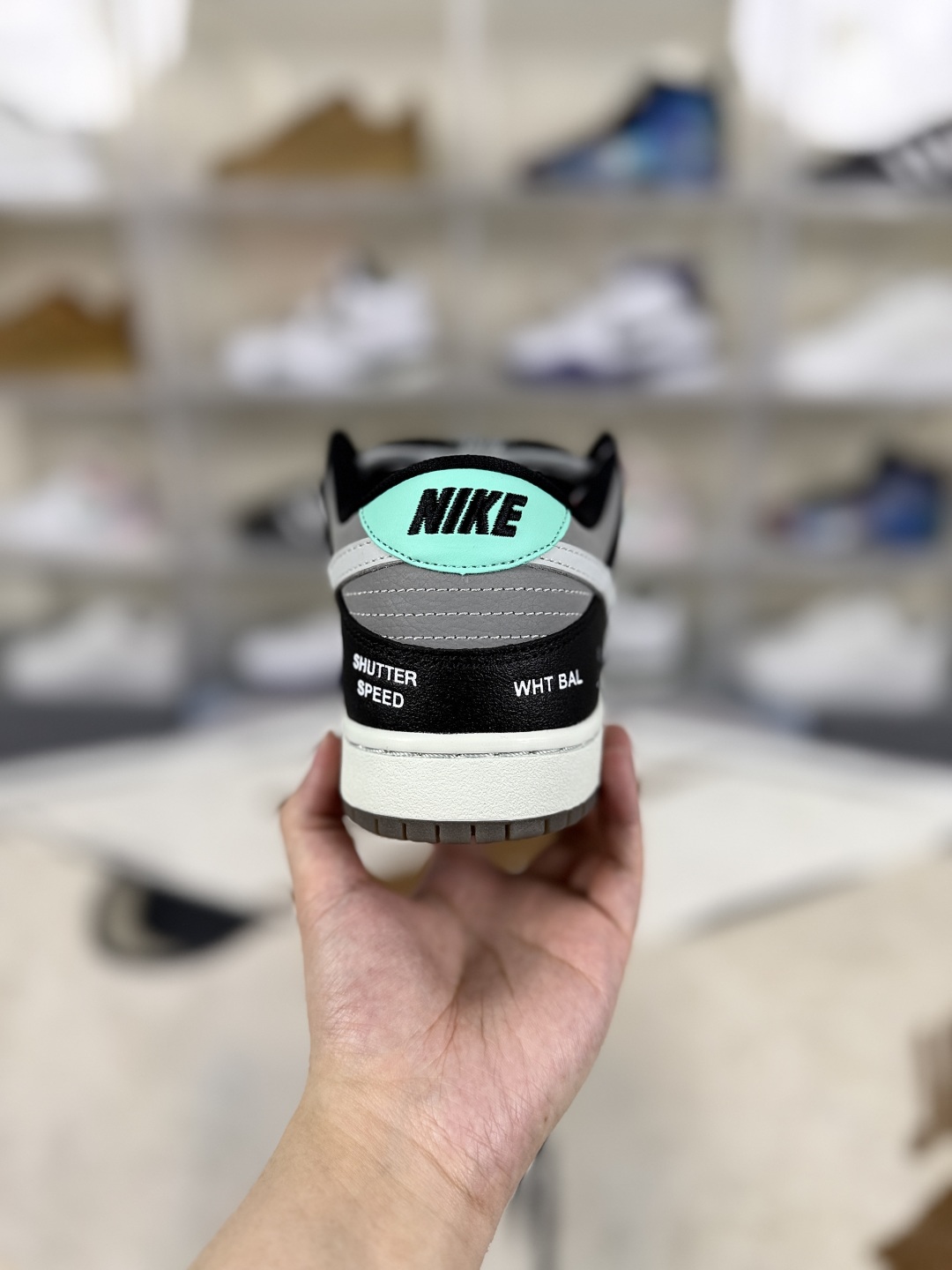Nike Dunk SB Pro ISO 'Camcorder' Skateboarding Shoes - Black/Grey/White 4 cmp i1748380054456 3566 0 2