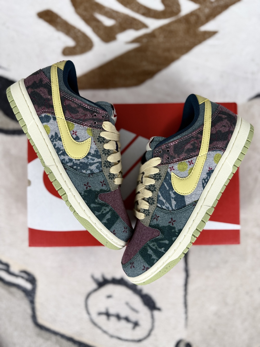 Nike Dunk SP Community Garden Lemon Wash Low Top Sneakers - Unisex Style 6 cmp i1748468274454 3230 0 6