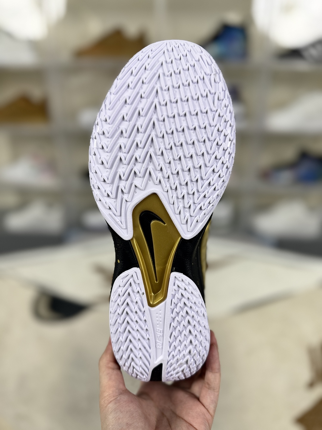 Nike Air Zoom G.T. Cut 3 EP Basketball Shoes - White/Gold - HF5702-170 7 cmp i1748702053926 4931 0 4