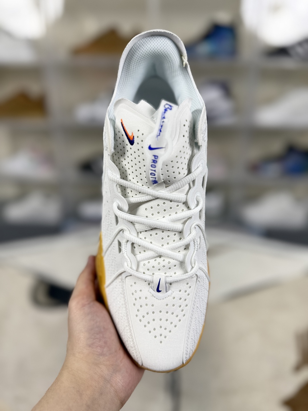 Nike Air Zoom G.T. Cut 3 Basketball Shoes - White/Blue/Orange - HJ8205-100 5 cmp i1748702087400 1715 0 3