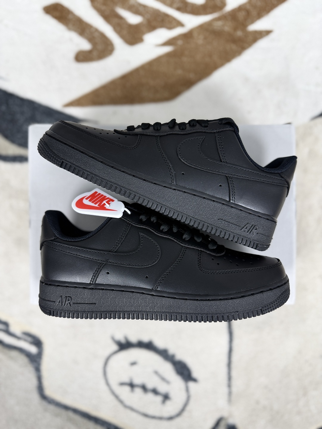 Nike Air Force 1 Low '07 Black - Classic, Comfortable, and Durable Sneakers 9 cmp i1748702274782 2289 0 7