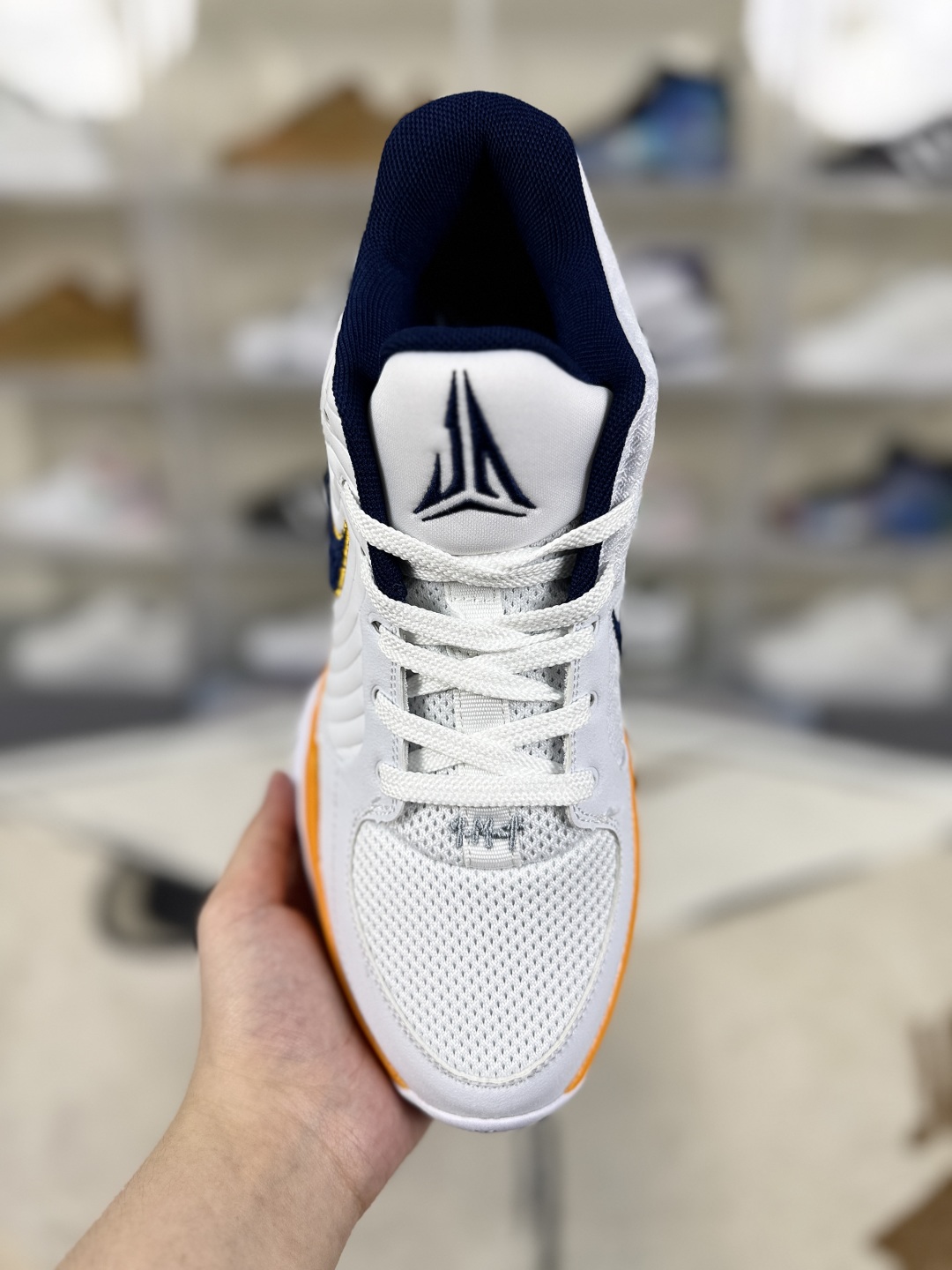 Nike Ja 2 "Murray State" Basketball Shoes - White/Orange, Low-Top Design 4 cmp i1748702351190 9302 0 3