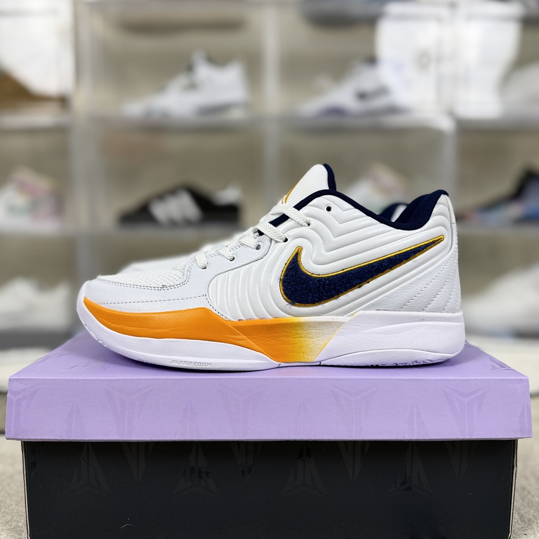 Nike Ja 2 "Murray State" Basketball Shoes - White/Orange, Low-Top Design 9 cmp i1748702354556 9343 0 8
