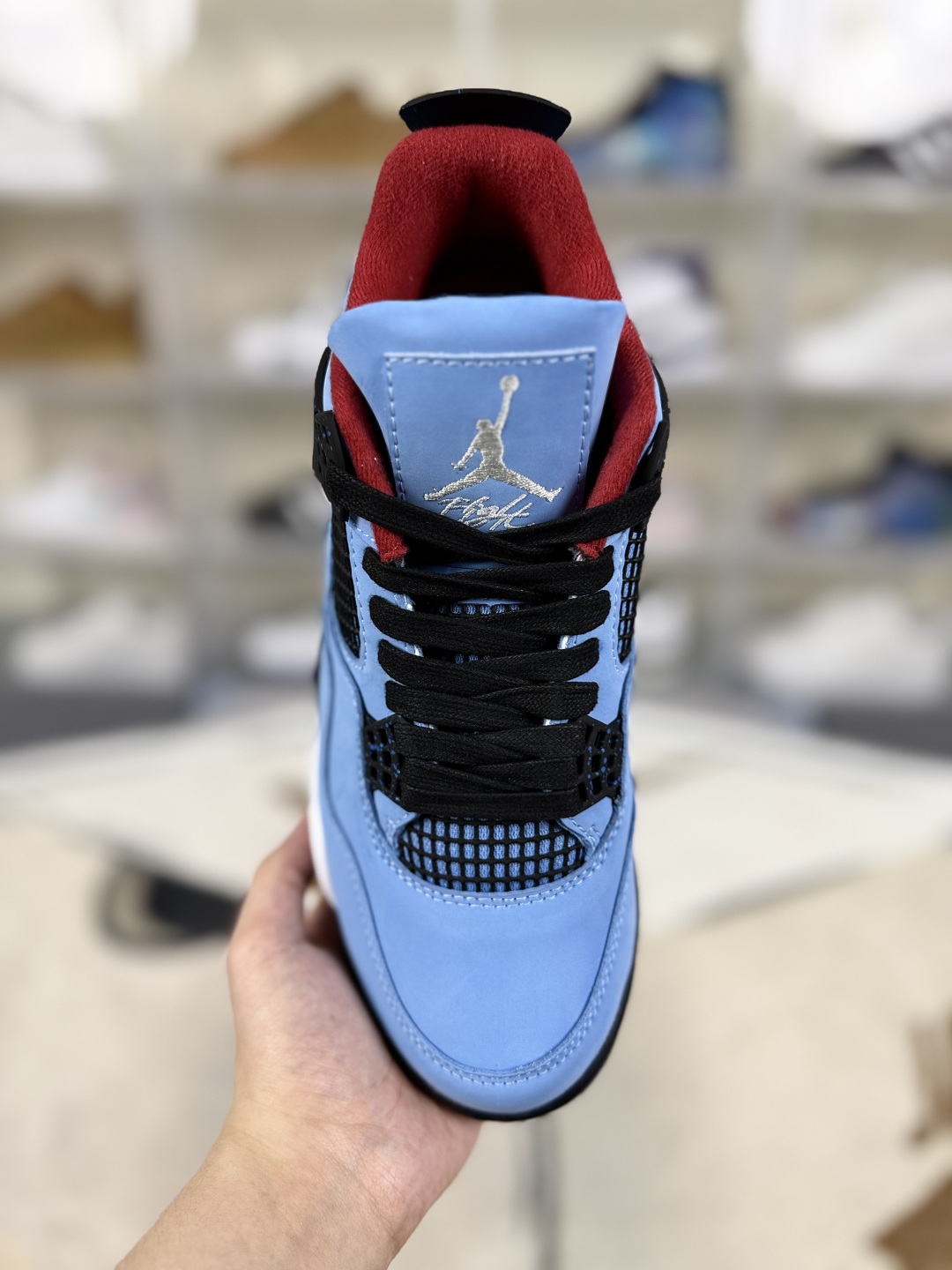 Travis Scott x Jordan Air Jordan 4 Retro Basketball Shoes - Ice Blue 4 cmp i1748702396090 2279 0 3