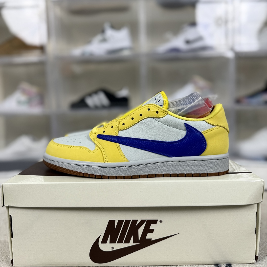 Travis Scott x Jordan Air Jordan 1 Low OG Canary Yellow Sneakers 10 cmp i1748702467931 6829 0 8
