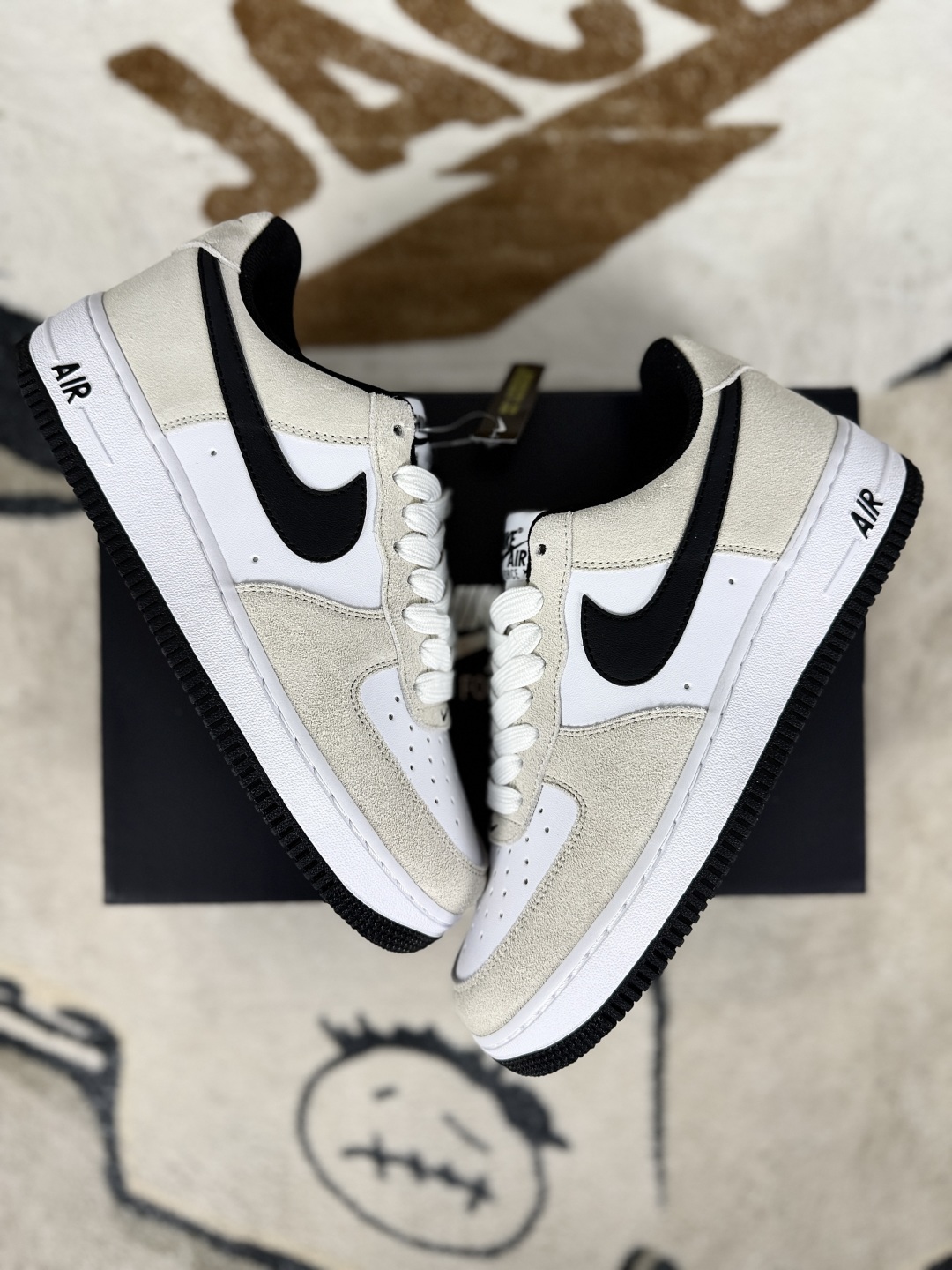 Nike Air Force 1 Low White Black Shoes, Comfort, Style and Durability 6 cmp i1748985993821 5025 0 6